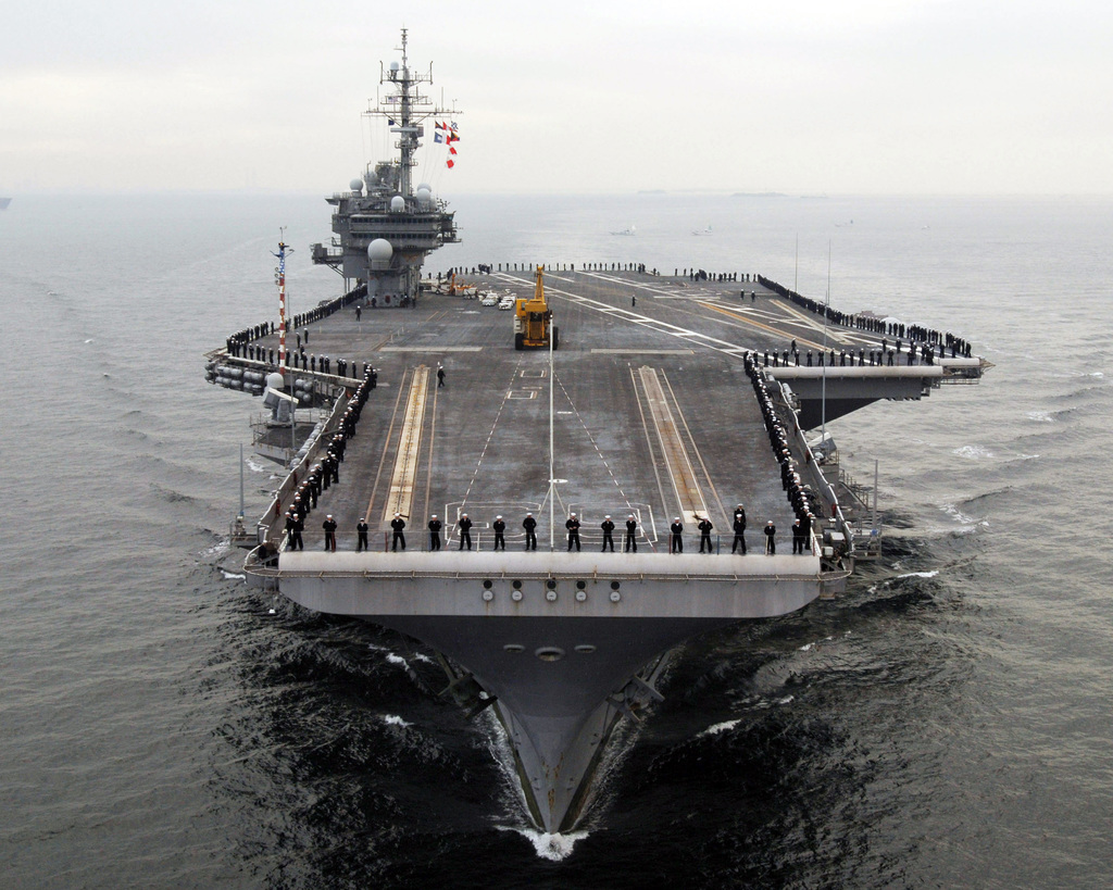 1024x819 Kitty hawk class aircraft carrier uss kitty hawk Image: NARA and DVIDS Public Domain Archives Public Domain Search