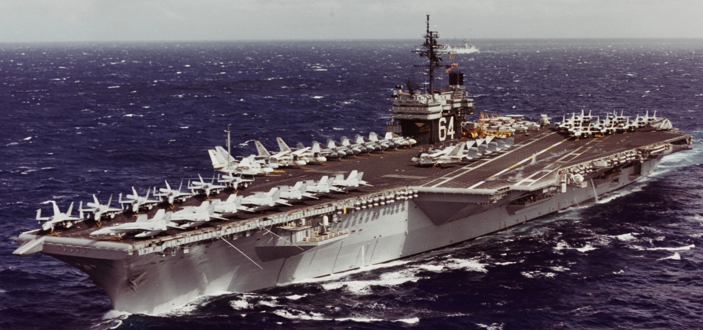 2400x1129 CV 64 USS Constellation Kitty Hawk class Aircraft Carrier