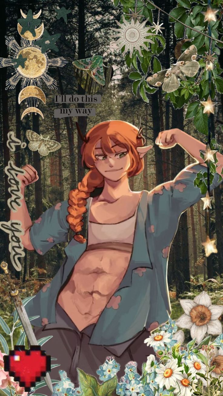 736x1308 You come across a wild gem in the forest :0 #geminitay #empiressmp #buffwomen #strongwoman #flexing #forest #empiressmp