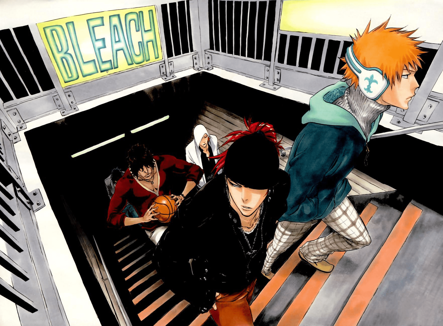 1763x1300 Bleach Drip Wallpaper