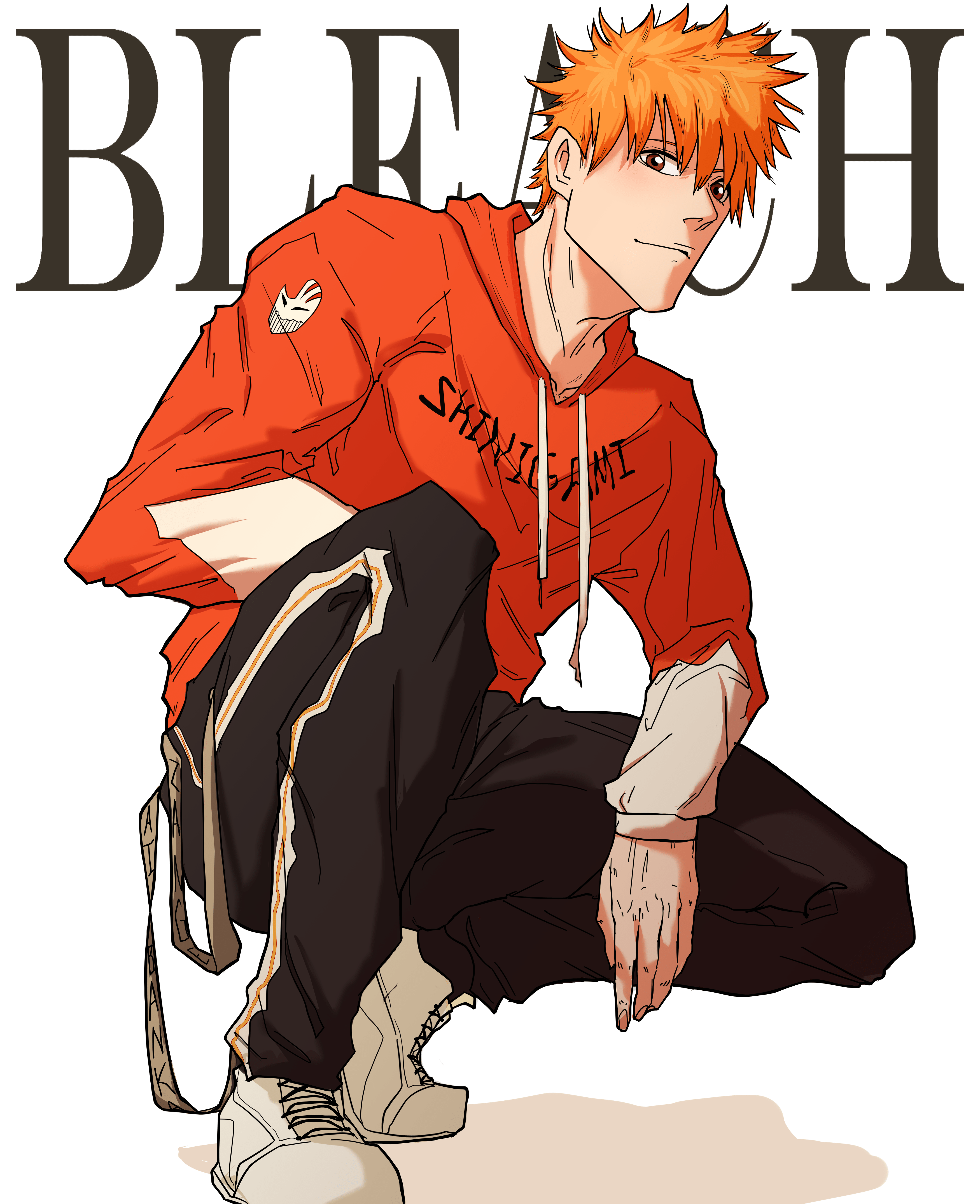 3500x4300 Drip Ichigo Wallpaper