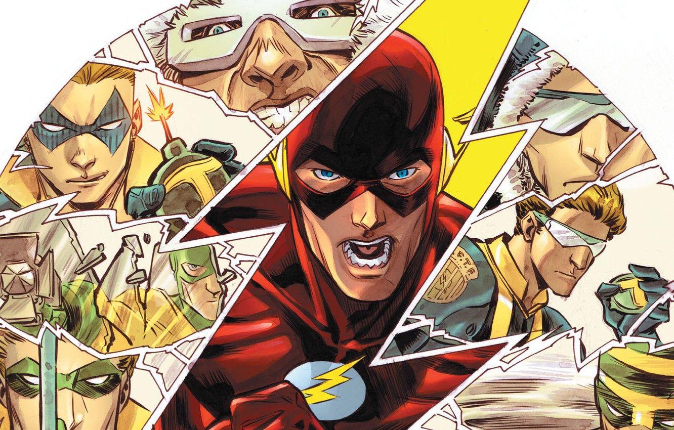 1332x850 Wallpaper flash, barry allen, captain cold image for desktop