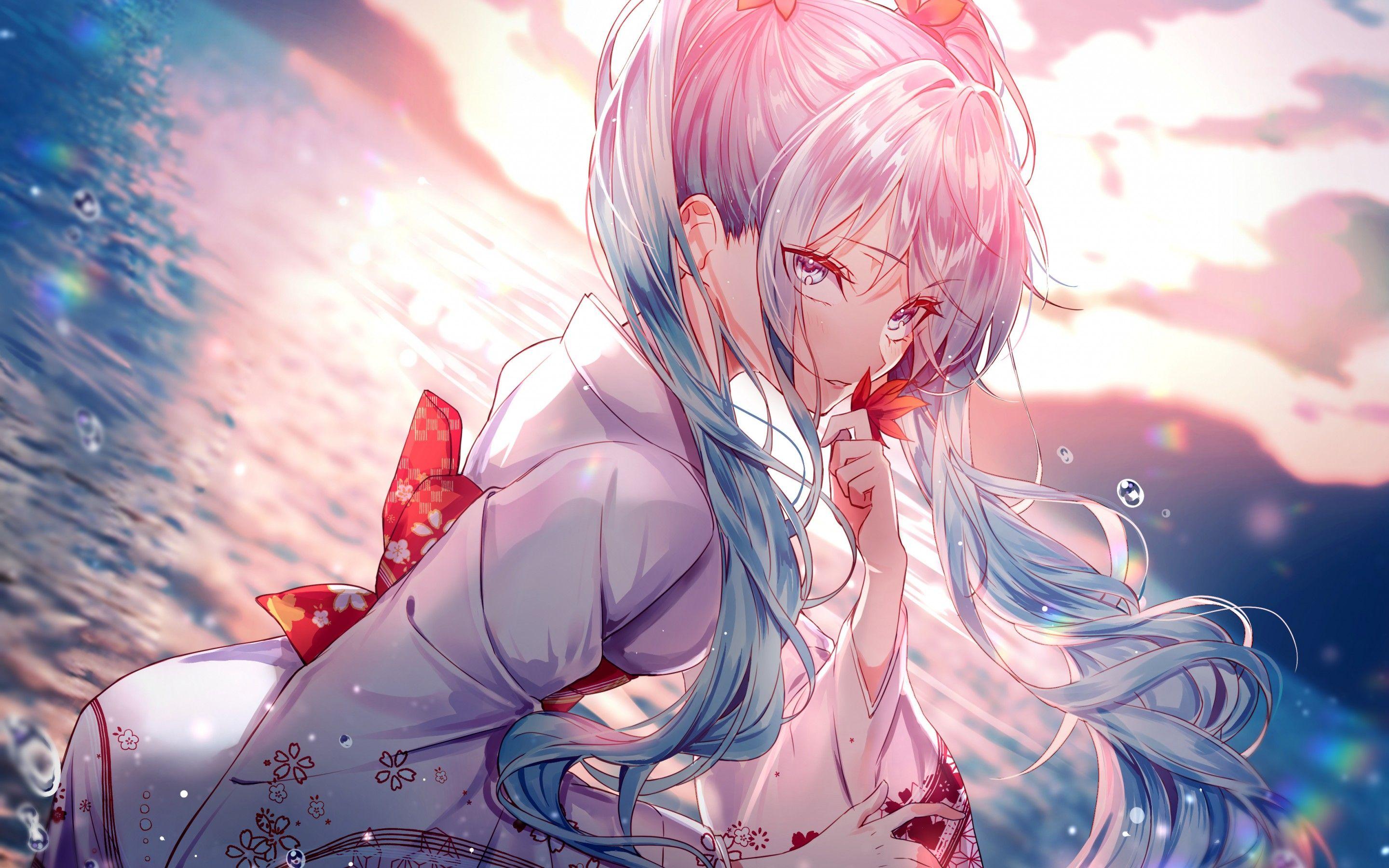 2880x1800 Wallpaper Hatsune Miku, Anime girl, 4K, Anime,. Wallpaper