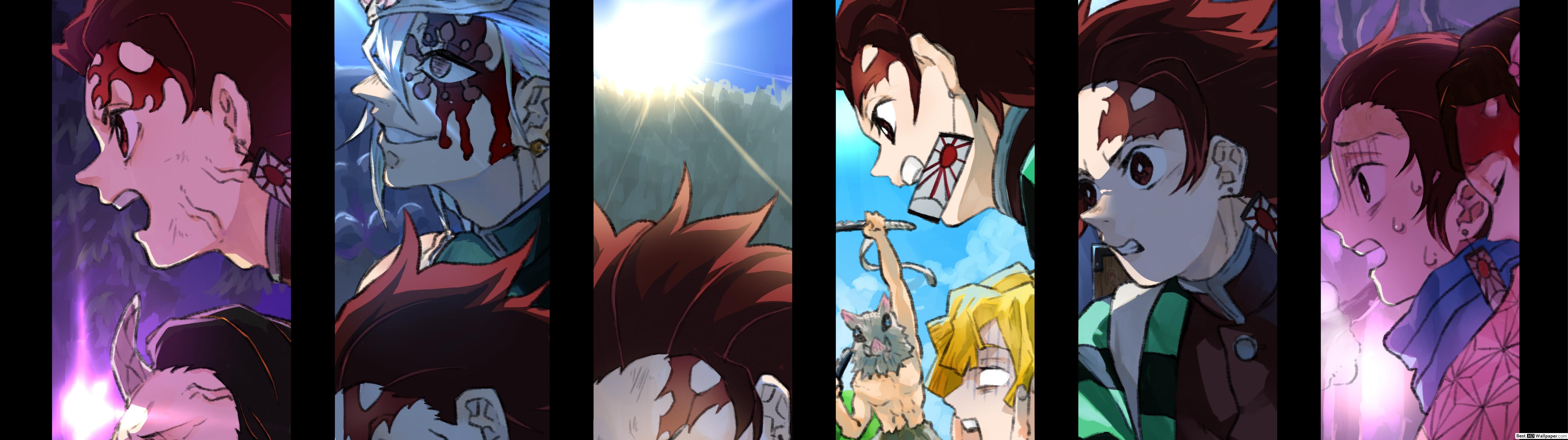 Wallpaper : anime, original characters, dual monitors, Norah Bright, Nanako  Ganesagi, Shirogane Usagi, ART, screenshot 3840x1080 - kejsirajbek - 6728 -  HD Wallpapers - WallHere