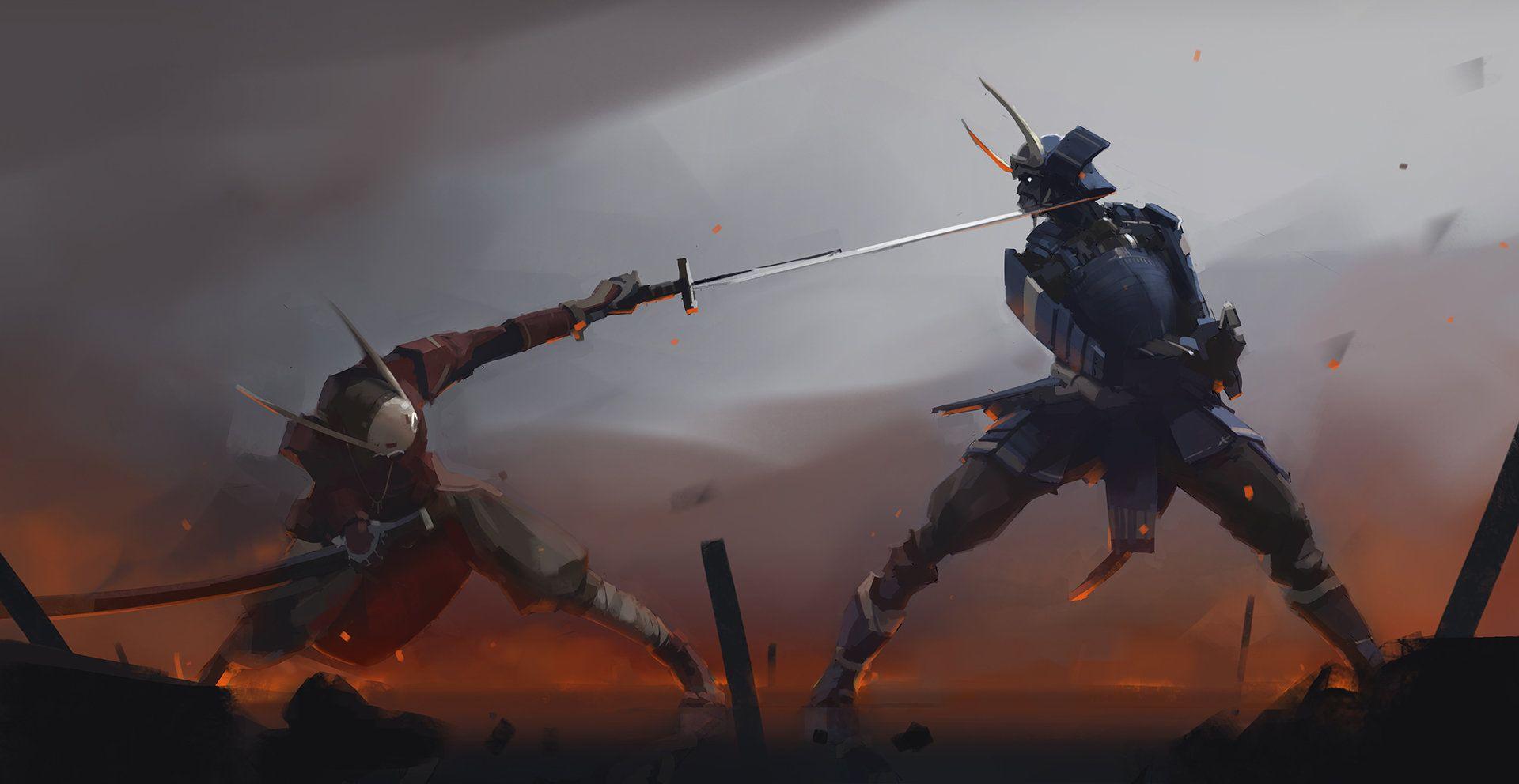 Samurai Duel Wallpapers Top Free Samurai Duel Backgrounds