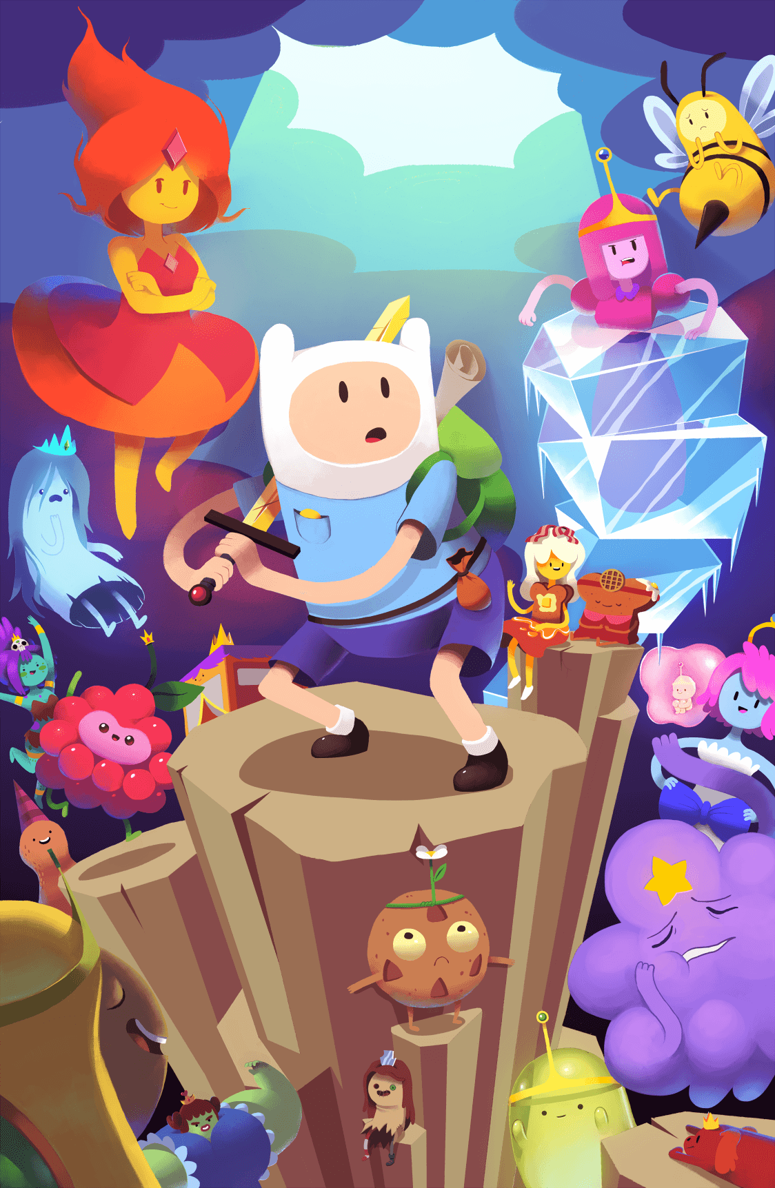 Adventure Time Characters Wallpapers - Top Free Adventure Time ...