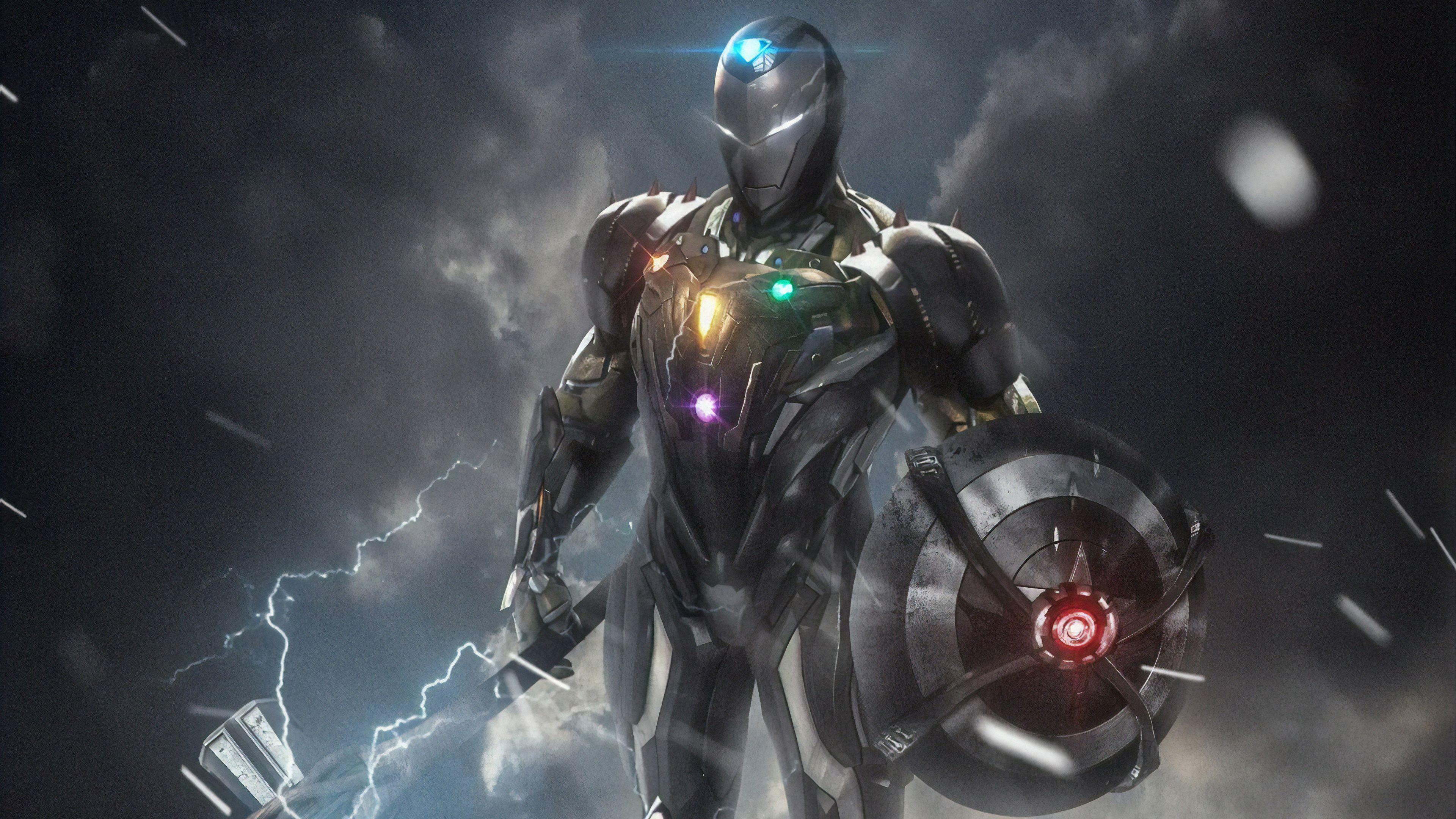 3840x2160 Wallpaper 4k Iron Man Digital 4k Wallpaper, Artwork Wallpaper