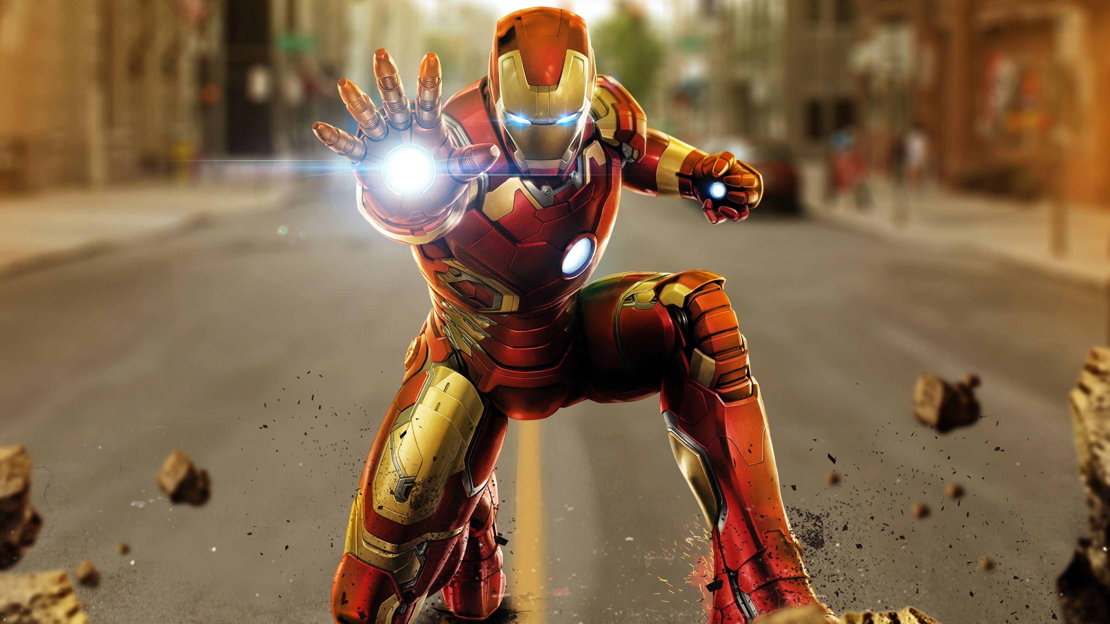 3840x2160 Iron Man Artwork 4K Wallpaper