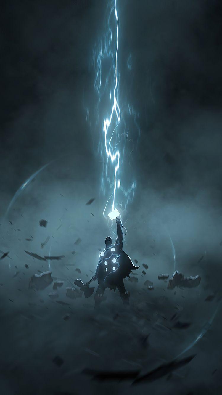 750x1334 Thor Artwork 4k 2020 iPhone iPhone 6S, iPhone 7 HD 4k