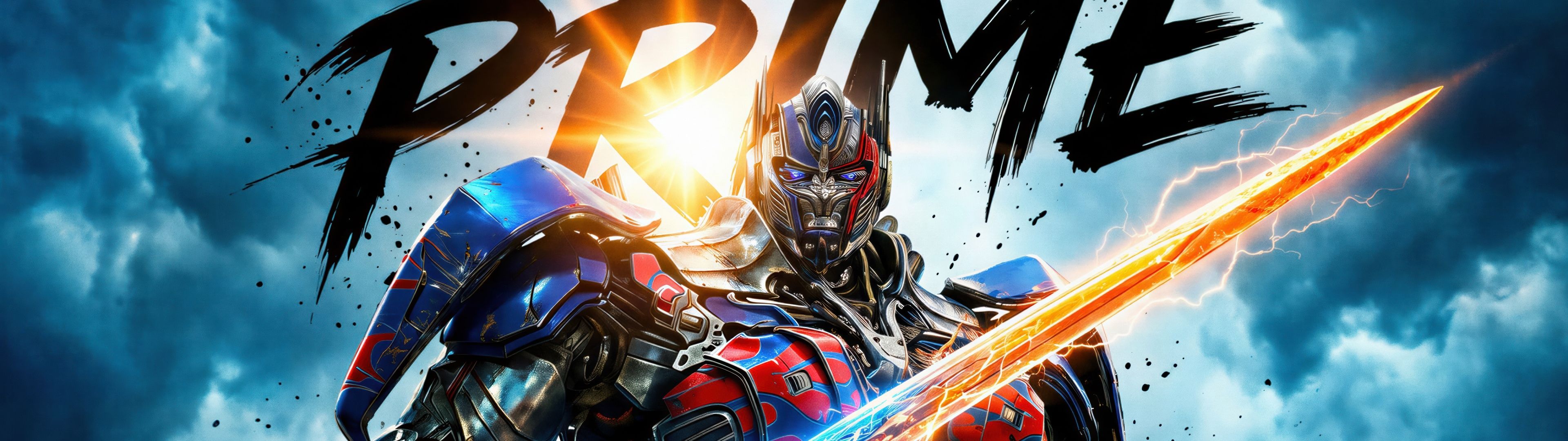 3840x1080 Optimus Prime Wallpaper 4K, AI art, 5K, Autobots