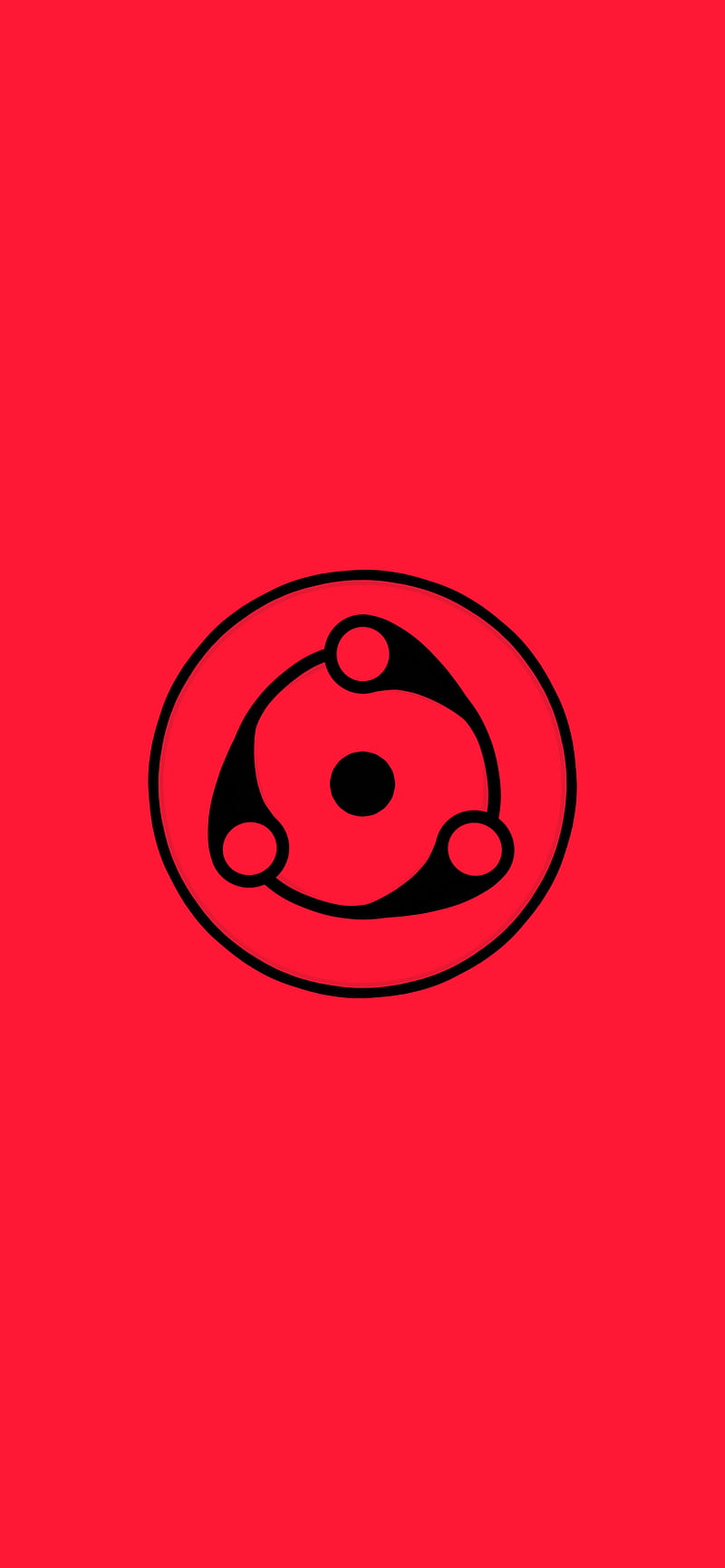 800x1731 Madara Mangekyou, anime, minimalist, naruto, red, sharingan, shippuden, uchiha, HD phone wallpaper