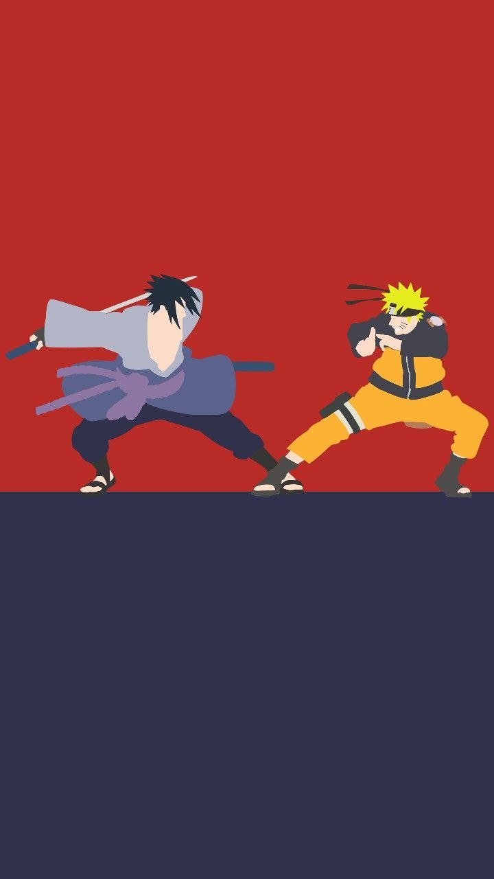 720x1280 Sasuke vs Naruto.. Naruto Shippuden