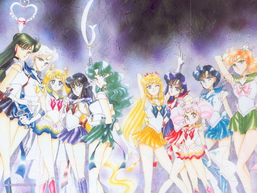 1024x768 Sailor Moon 64 HD Desktop Wallpaper. Sailor moon
