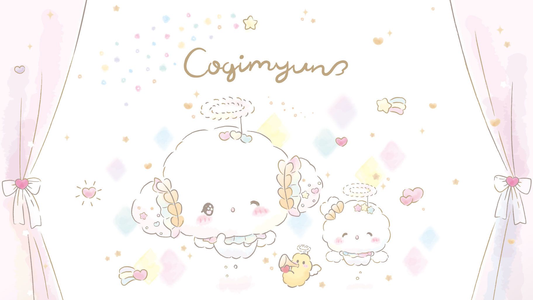 1824x1026 Sanrio Cogimyun Angel's Yugikai Design Series