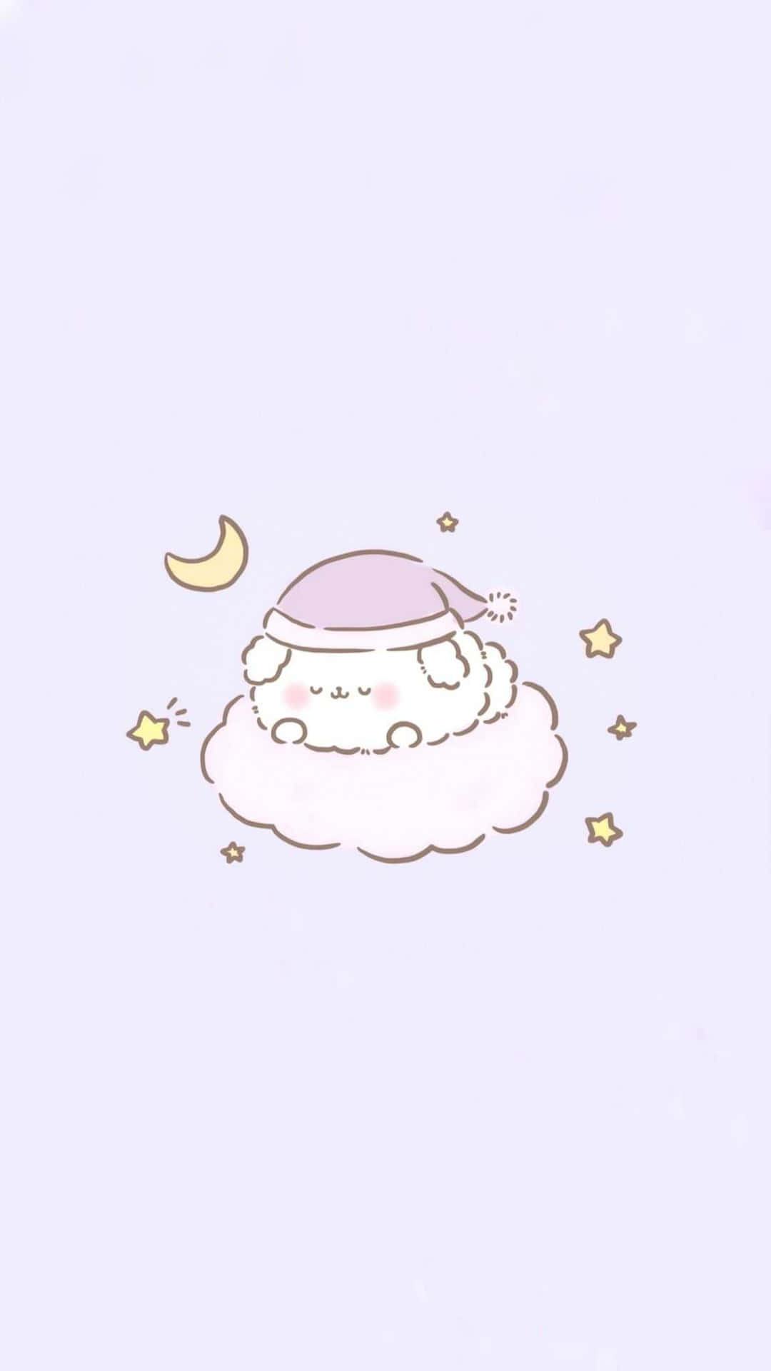 1080x1920 Download free Cute Kawaii Cogimyun Sleeping Wallpaper