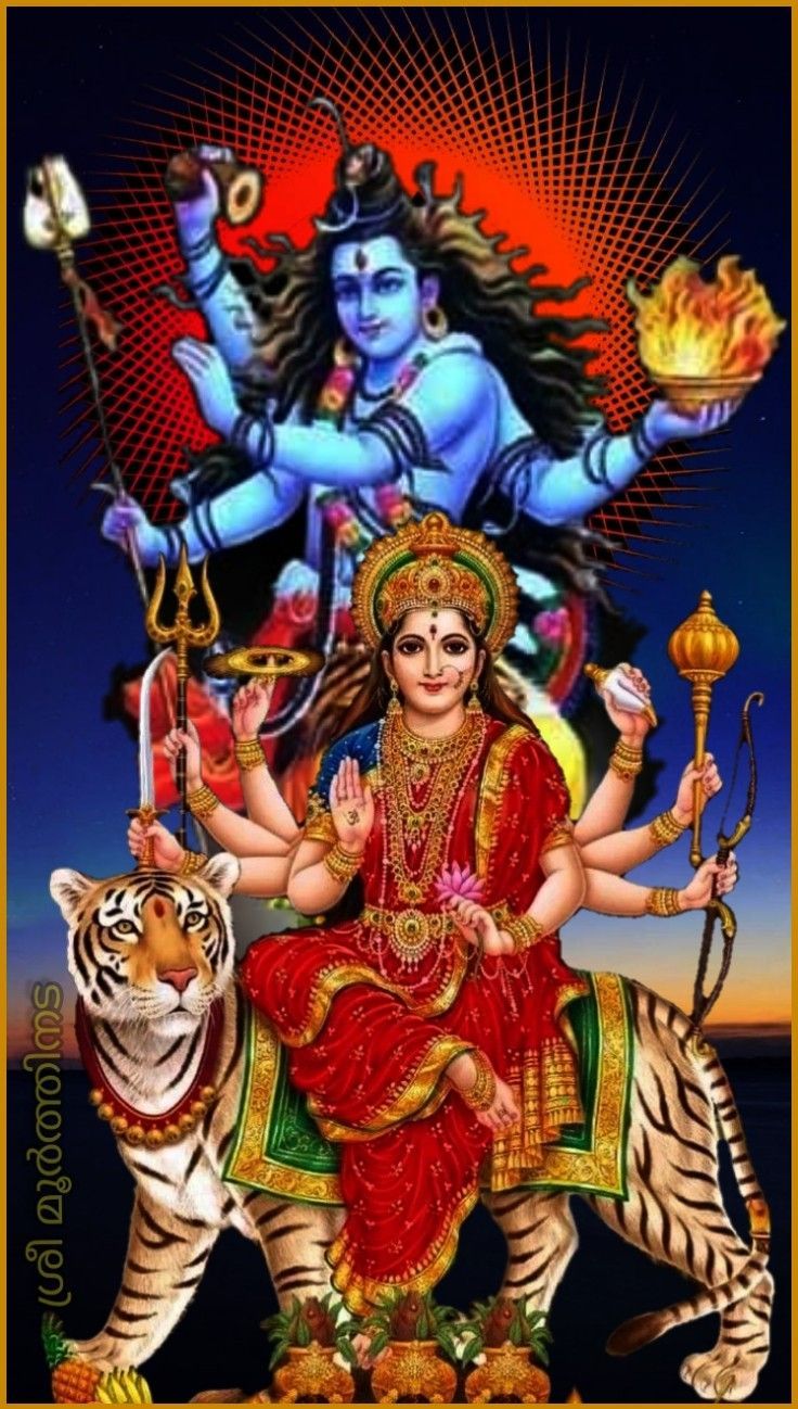 736x1298 Chandi mata photo. Durga and shiva, Kalratri devi image hd, Jai mata rani