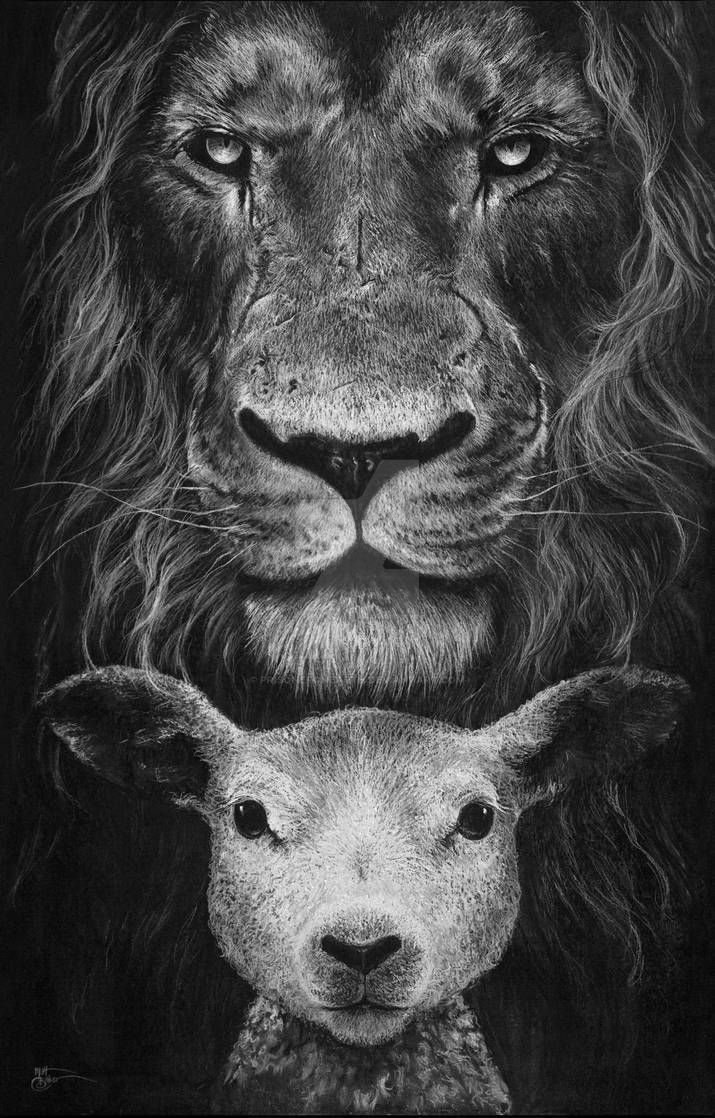 715x1118 The Lion and the Lamb