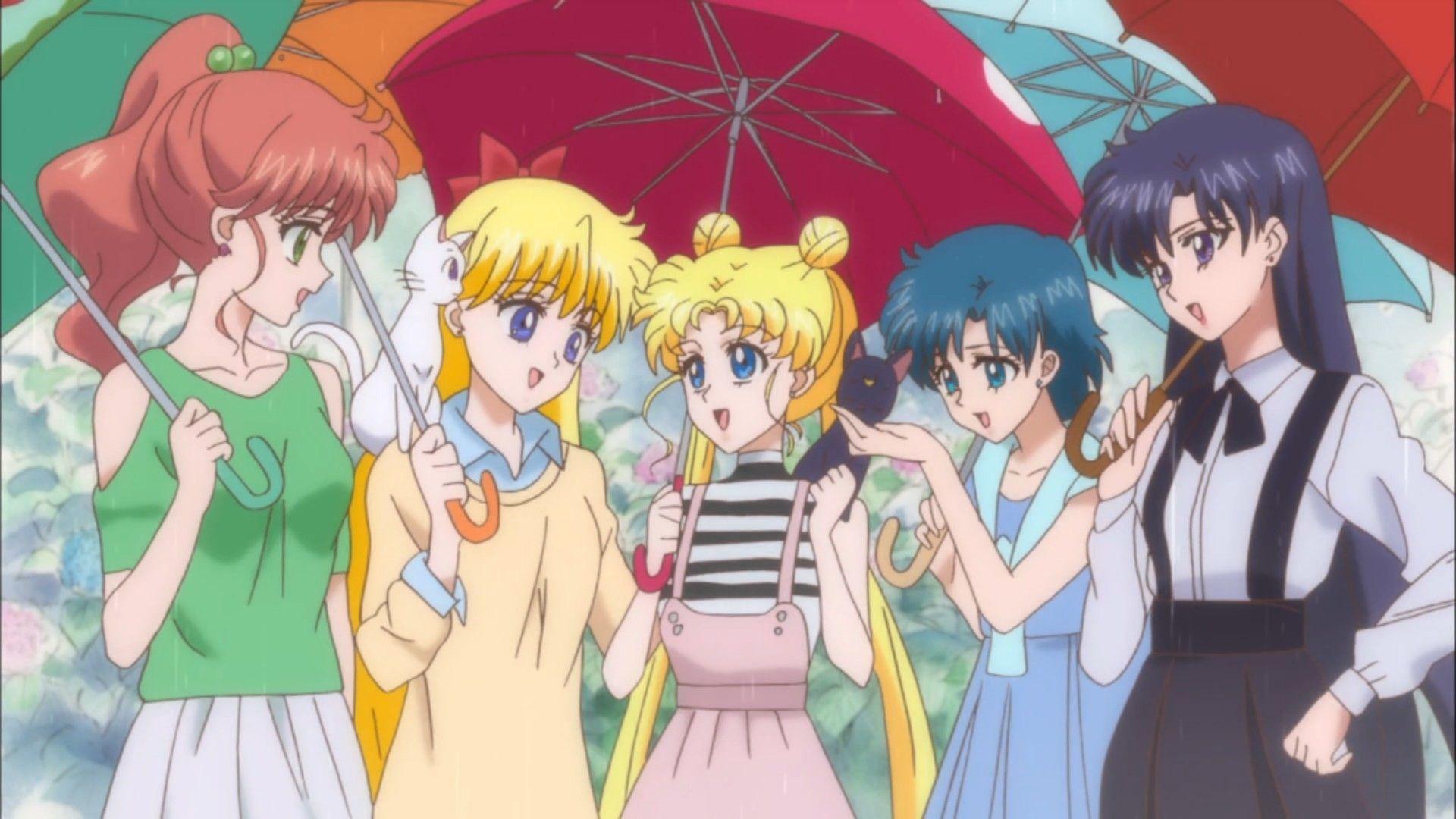 1920x1080 Sailor Moon 90s Desktop Wallpaper