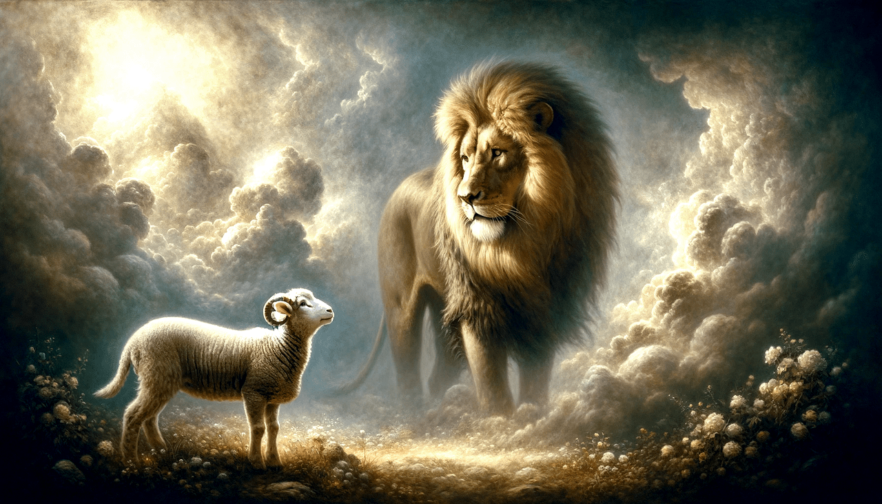 1280x731 Free Lion The Lamb & Lamb Image