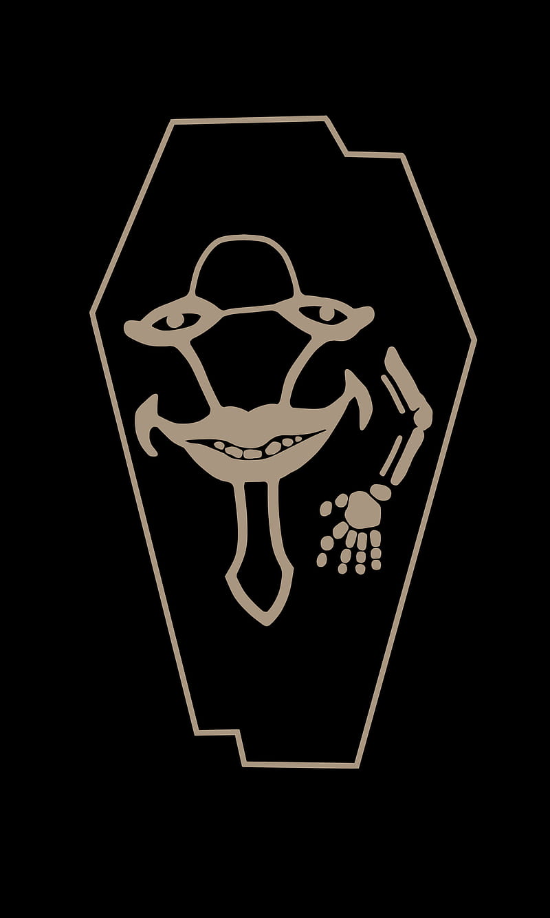 800x1333 Laughing Coffin, guild logo, murderers guild, sao, sword art online, HD phone wallpaper