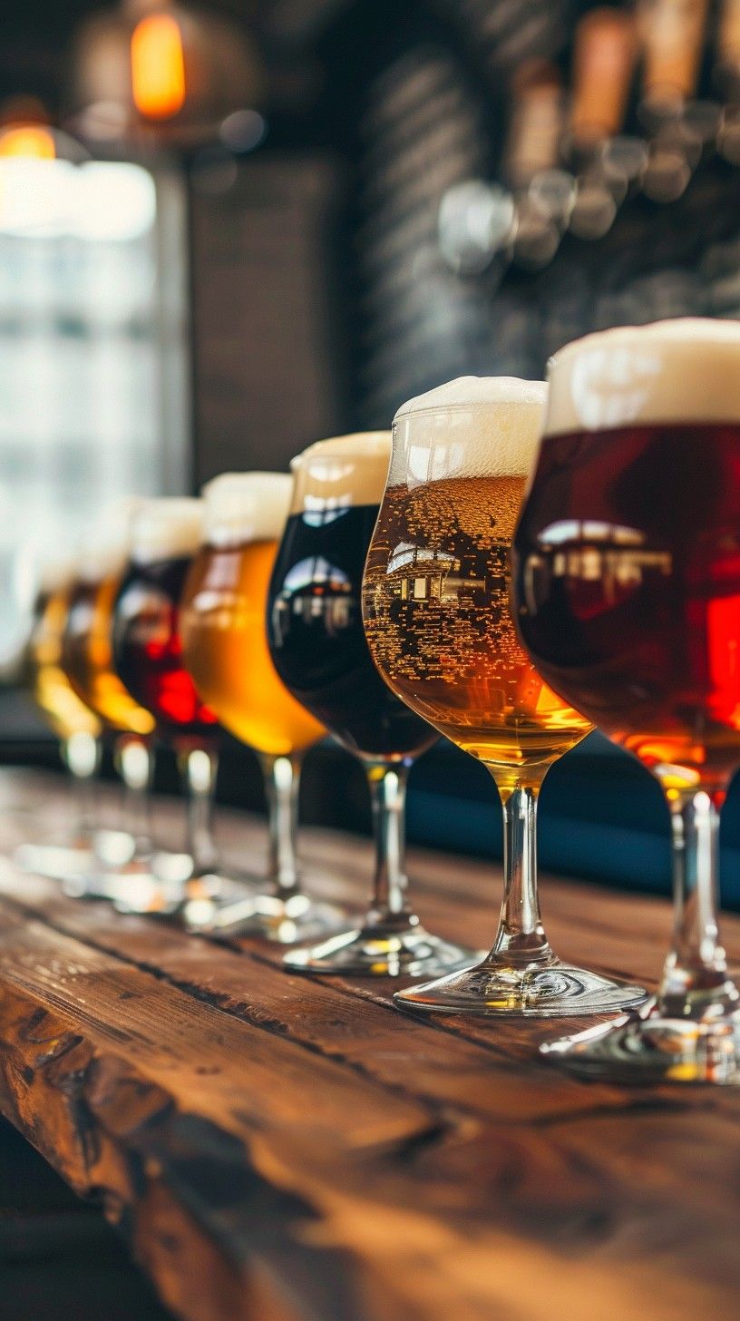 816x1456 Free Craft Beer Tasting Image Beer, Beer Tasting, Beer Glasses