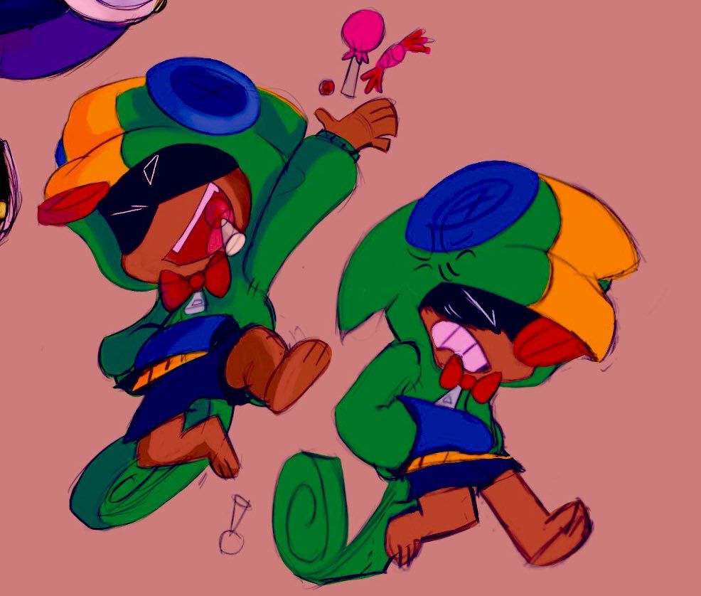 986x838 ⭐️ Sketches of Sorbet shark (Cookie run) and Leon! The Leon sketch is old but I still like it lol⭐️ #cookierun #BrawlStarsArt #Brawlstars #cookierunfanart #sketch