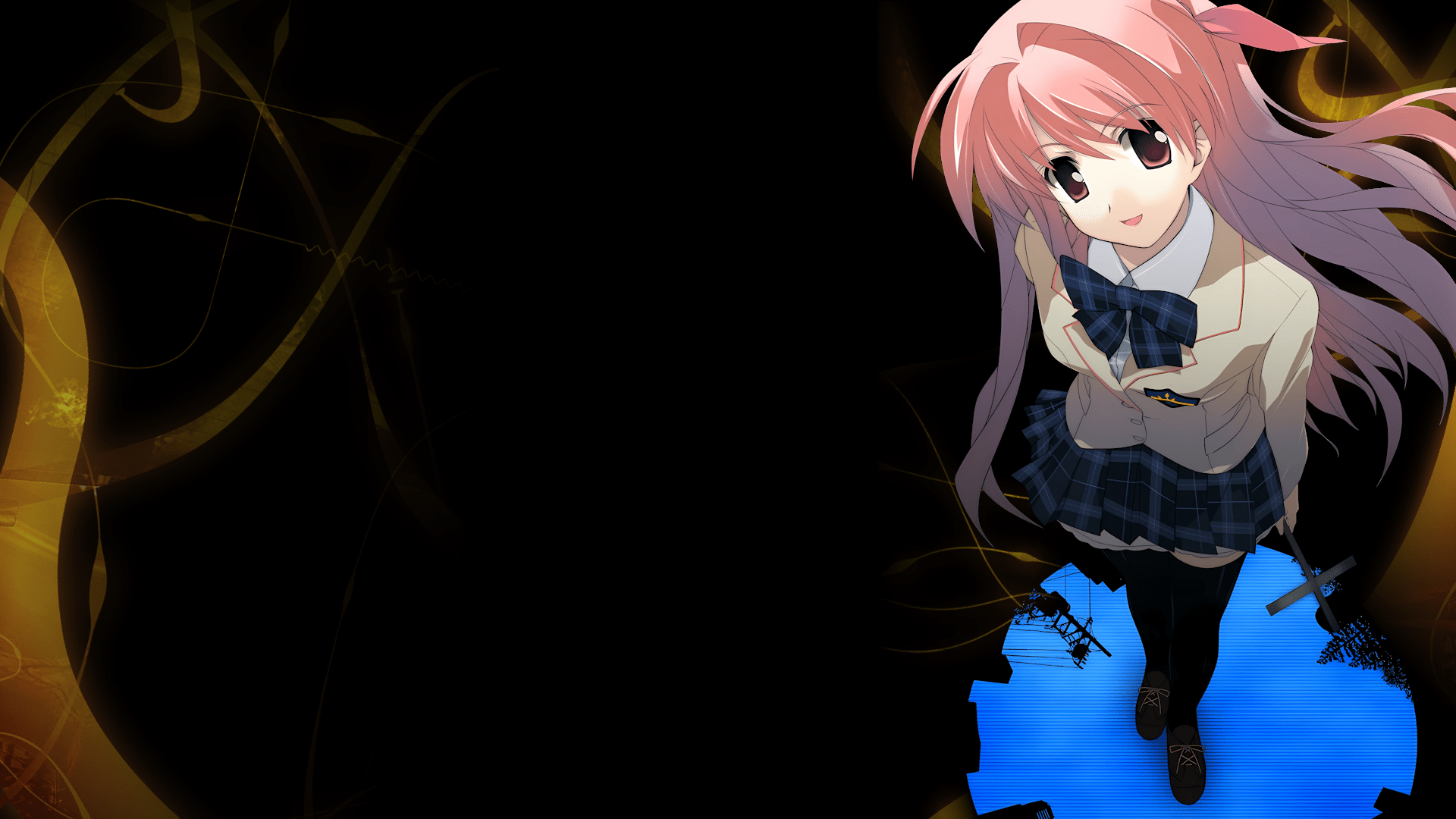 1920x1080 I made two Chaos;Head wallpaper for desktop!