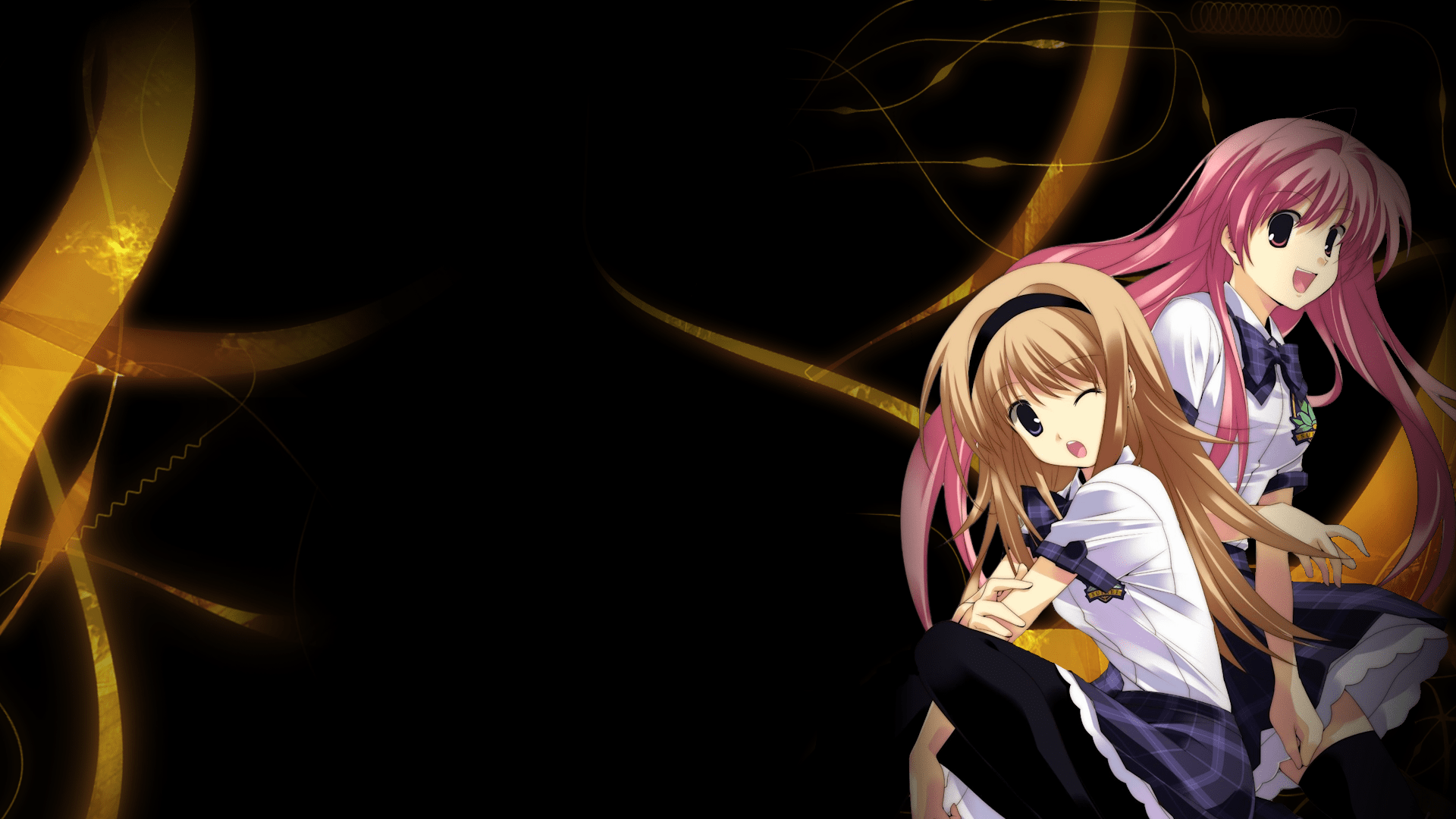 1920x1080 I made two Chaos;Head wallpaper for desktop!