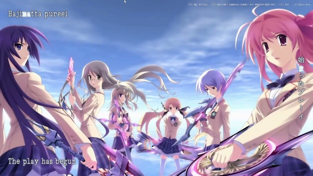 1280x720 Chapter 1 in eyes. CHAOS;HEAD NOAH