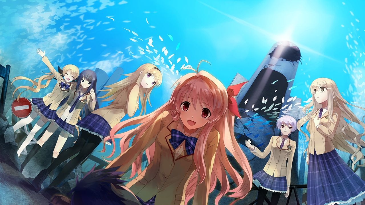 1280x720 ChäoS;HEAd Wallpaper by Nitro+ Anime Image Board