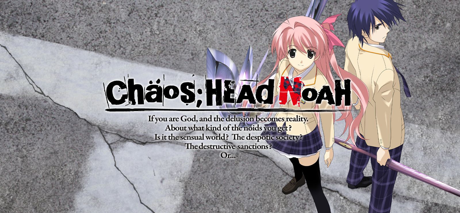 1600x740 CHAOS;HEAD NOAH