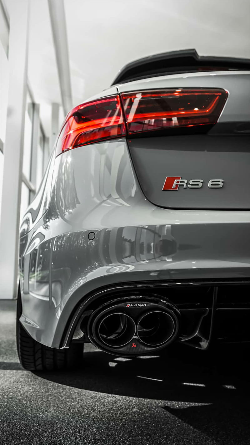 800x1422 Audi RS gris, car, supercar sports, america, new, germany, HD phone wallpaper
