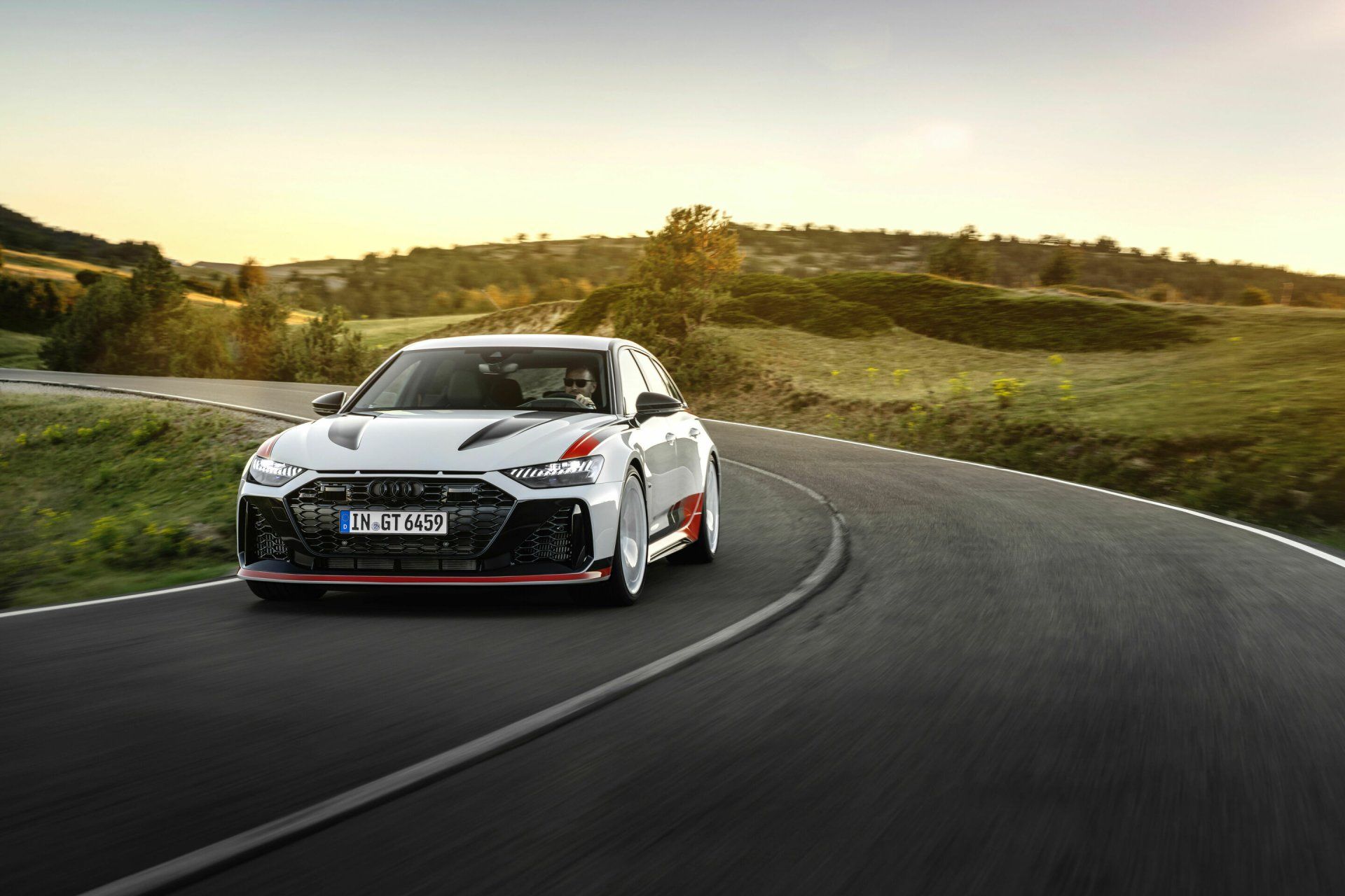 1920x1280 Audi RS6 Avant GT HD Wallpaper Drive Countryside Roadx1920