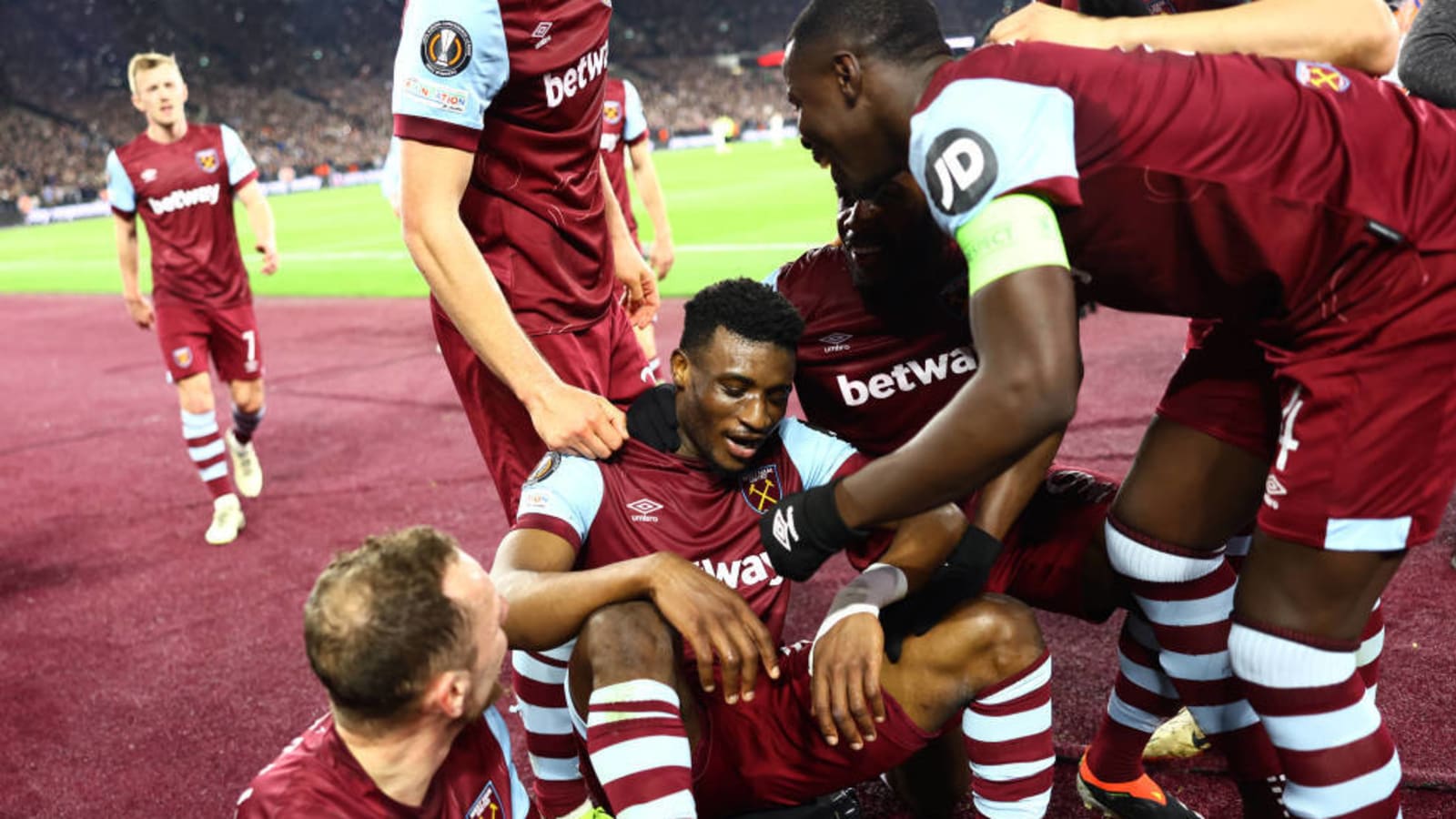 1600x900 Mohammed Kudus Scores Incredible Solo Goal Before Celebrating in Style As West Ham Thrash Freiburg in Europa League