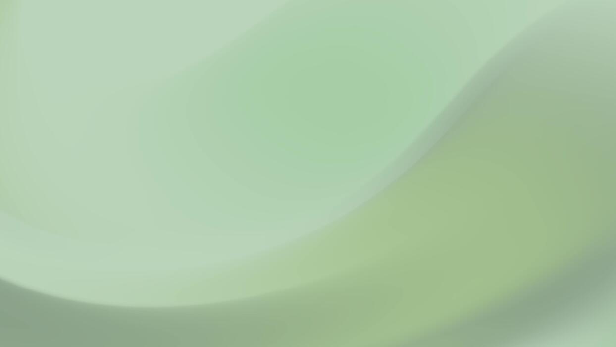1244x700 Soft sage green abstract background featuring smooth flowing curves and gentle gradients, ideal for organic branding, wellness themes, or calm minimalist aesthetics