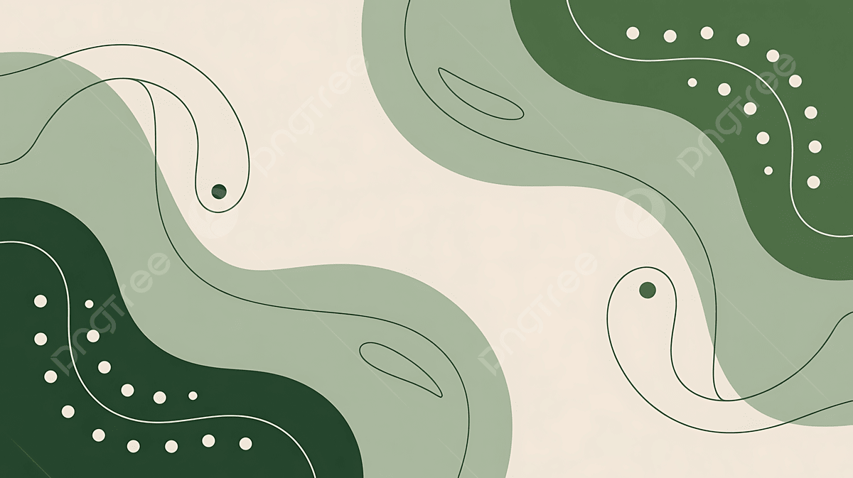 1200x673 Abstract Green And Beige Background With Organic Shapes Lines, Abstract Green, Background, Abstract Background Image And Wallpaper for Free Download