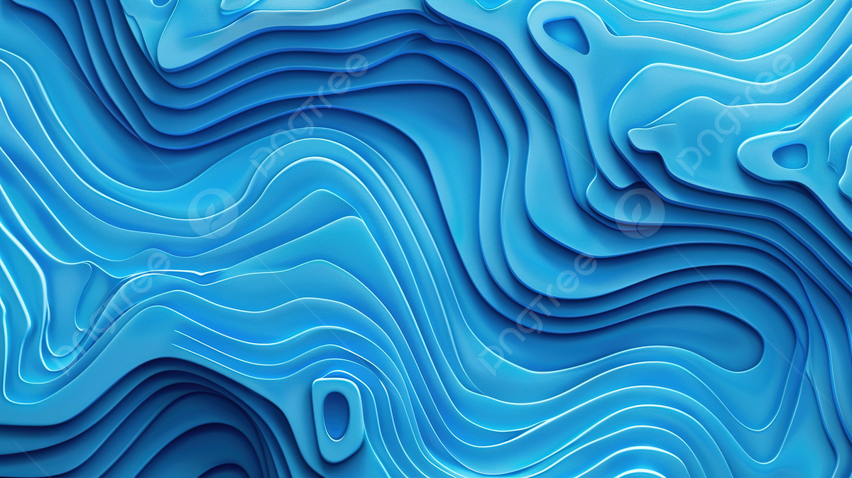 1200x673 Wavy Contour Topography Background In Blue Color, Blue, Illustration, Nature Background Image And Wallpaper for Free Download
