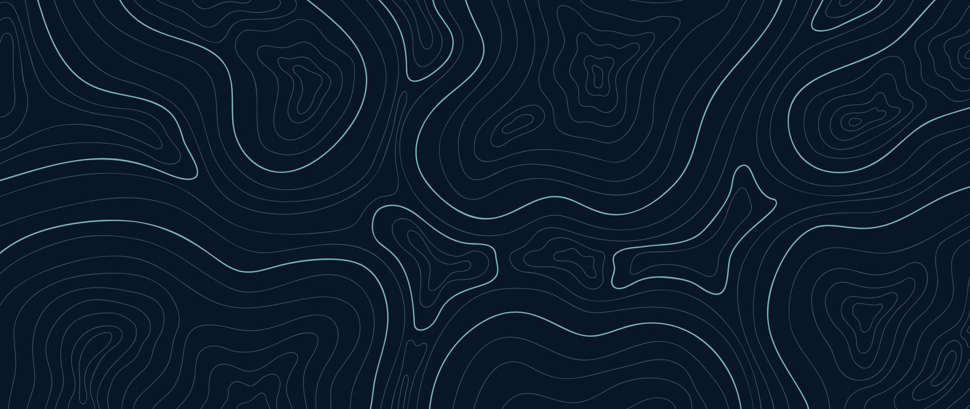 1920x810 Topographic map pattern background. Abstract mountain terrain map background with abstract shape line texture. Design illustration for wall art, fabric, packaging, web, banner, wallpaper