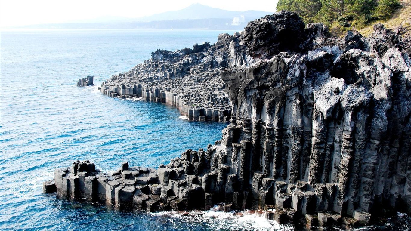 1366x768 Jeju Island Korea Life Landscape photo Wallpaper 18