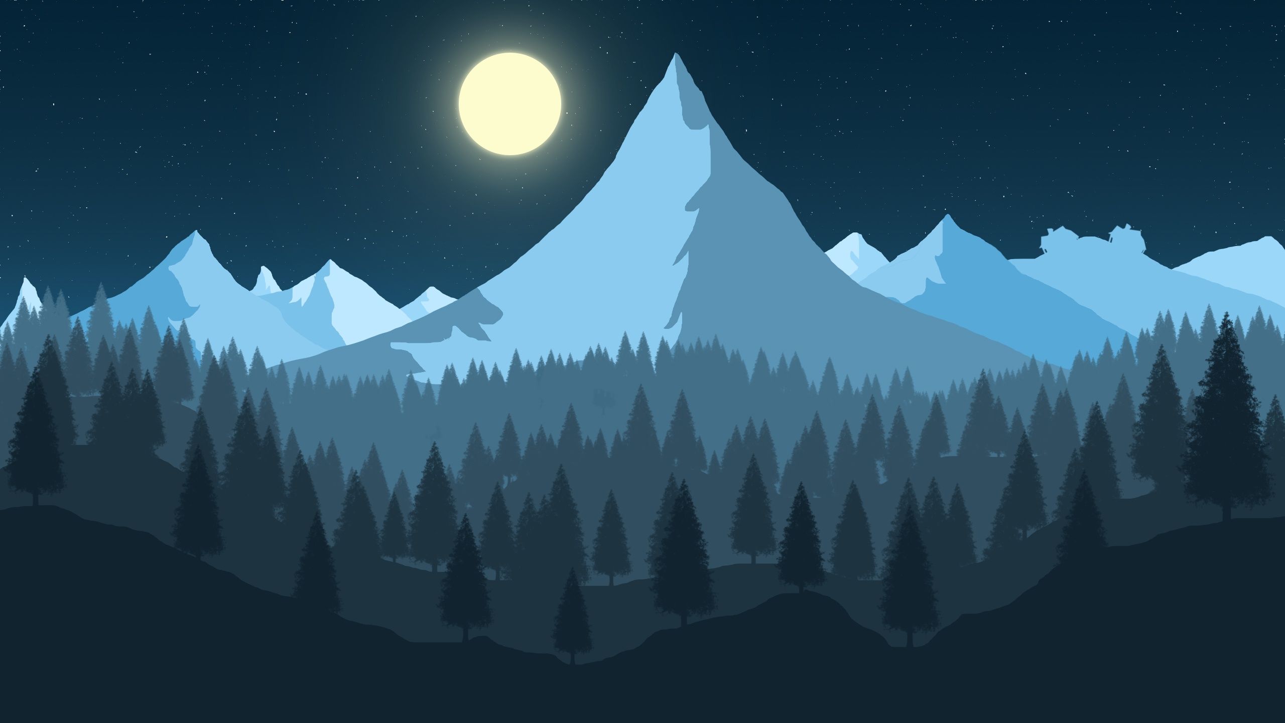 2560x1440 Wallpaper mac, linux, windows, wallpaper, 2560* Firewatch for mobile and desktop, section абстракции, resolution 2560x1440