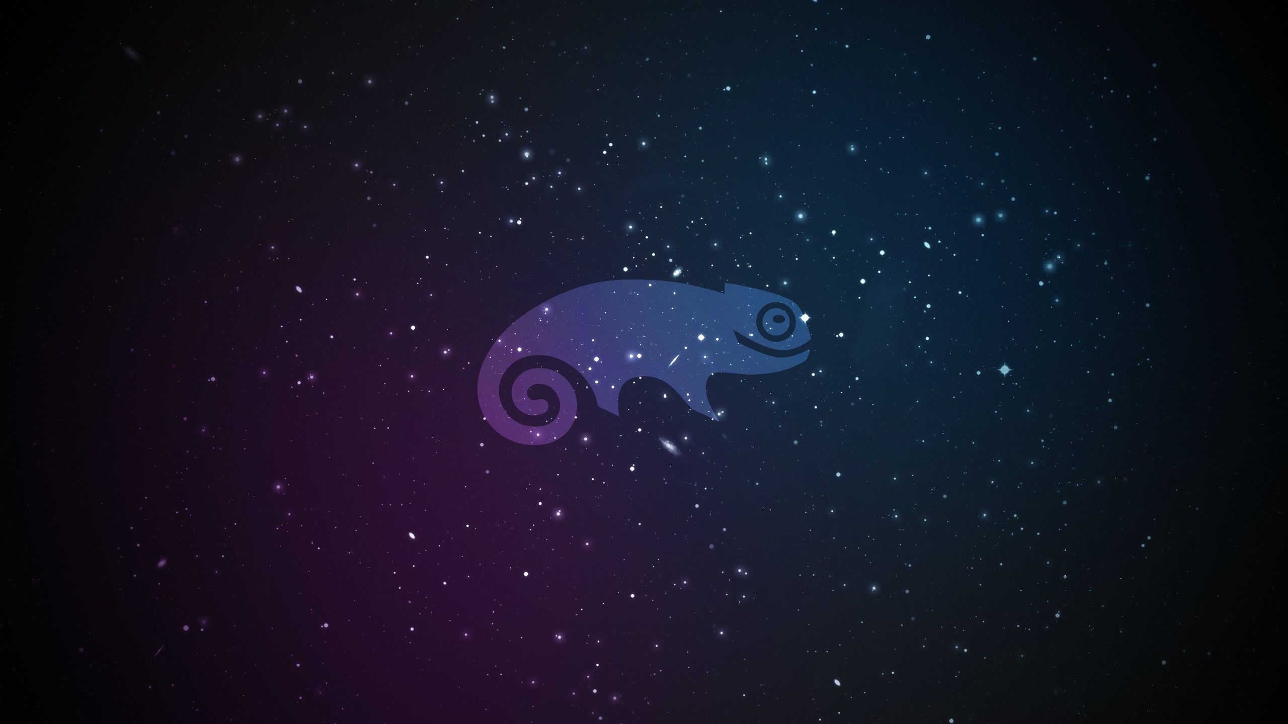 2560x1440 opensuse, Galaxy, Linux, Space, Stars Wallpaper HD / Desktop and Mobile Background