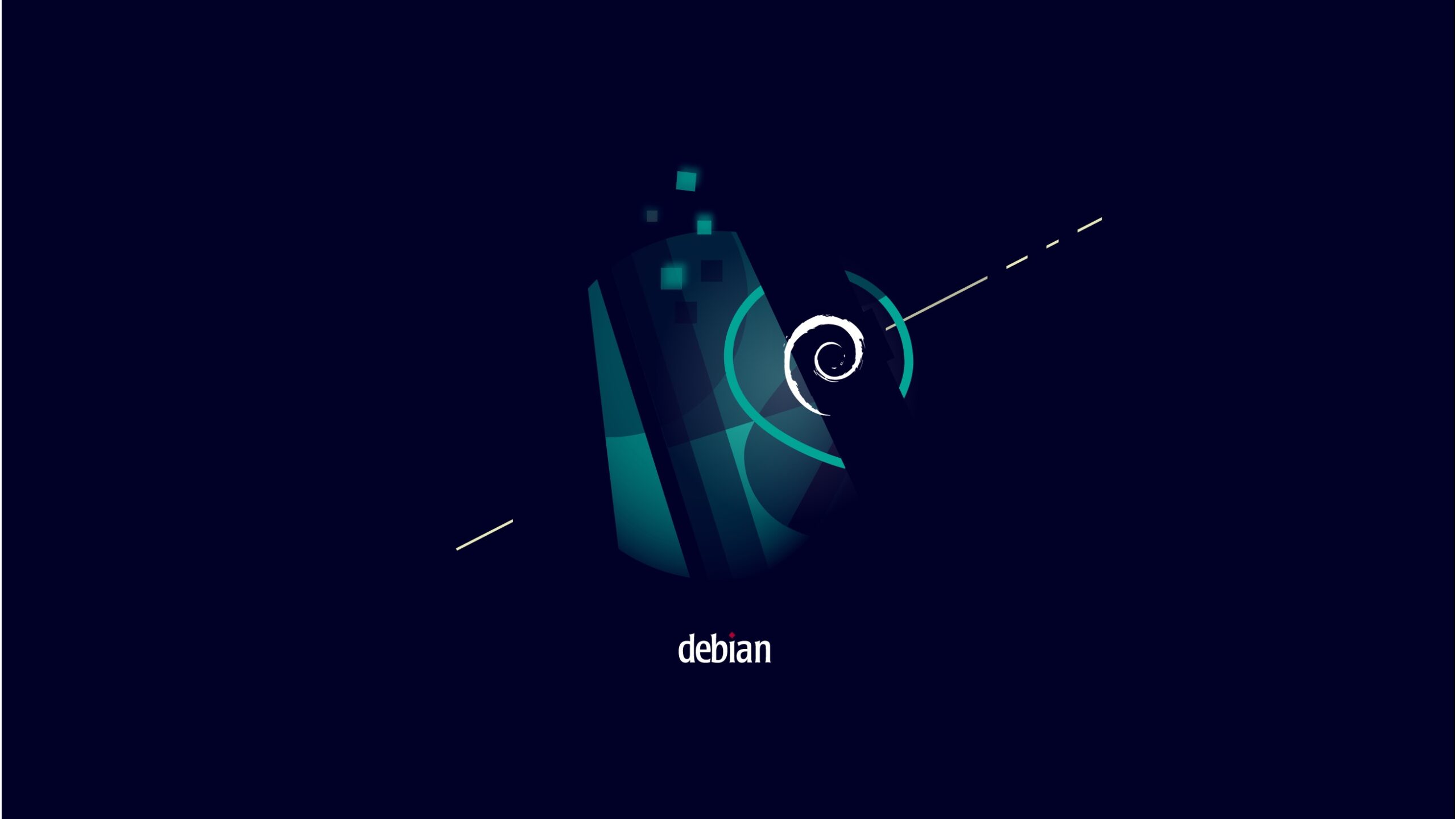 2560x1440 This Is The Default Theme Of Debian GNU Linux 11 Bullseye