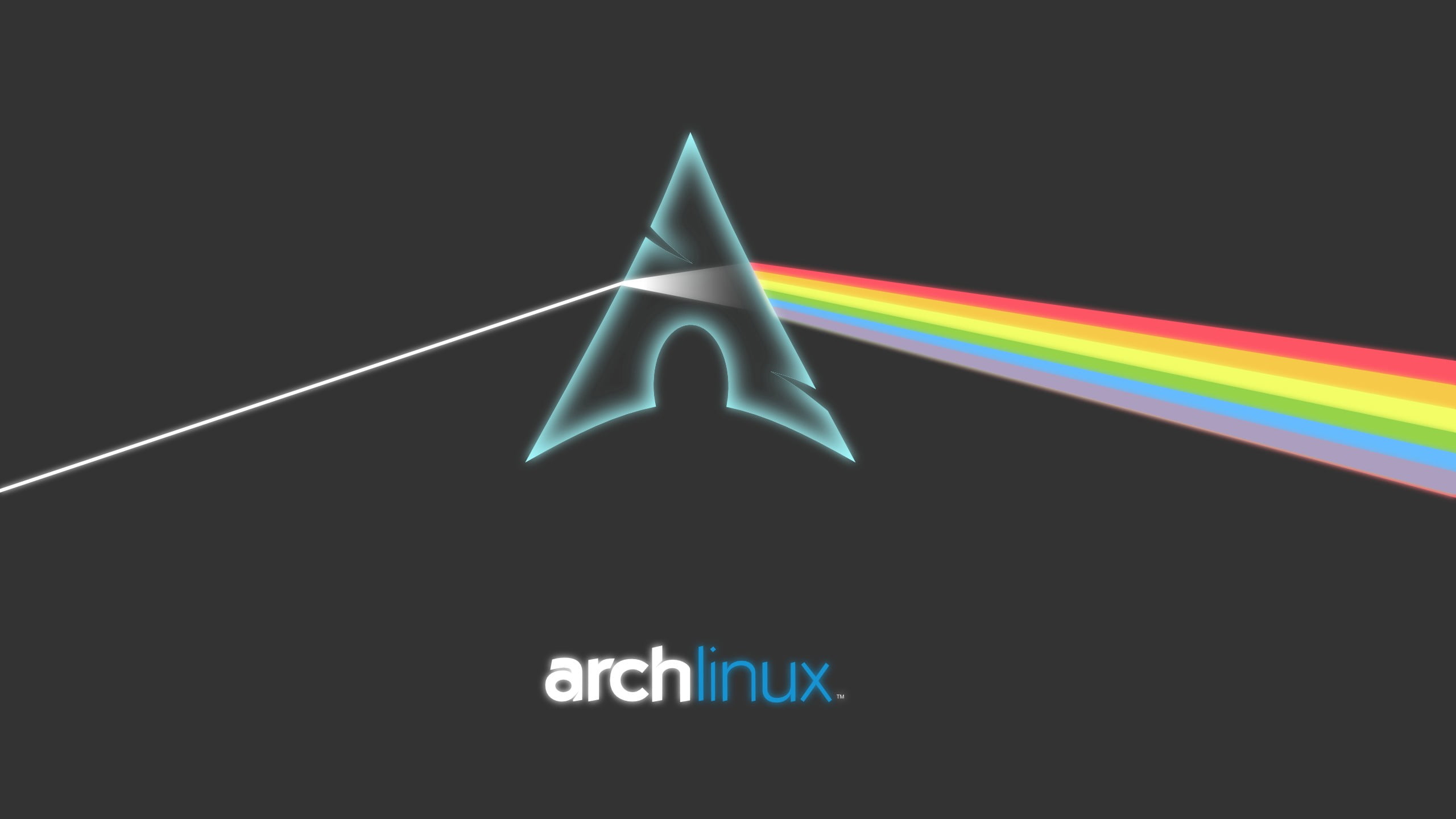2560x1440 Arch Linux logo, Arch Linux, Linux, Pink Floyd HD wallpaper