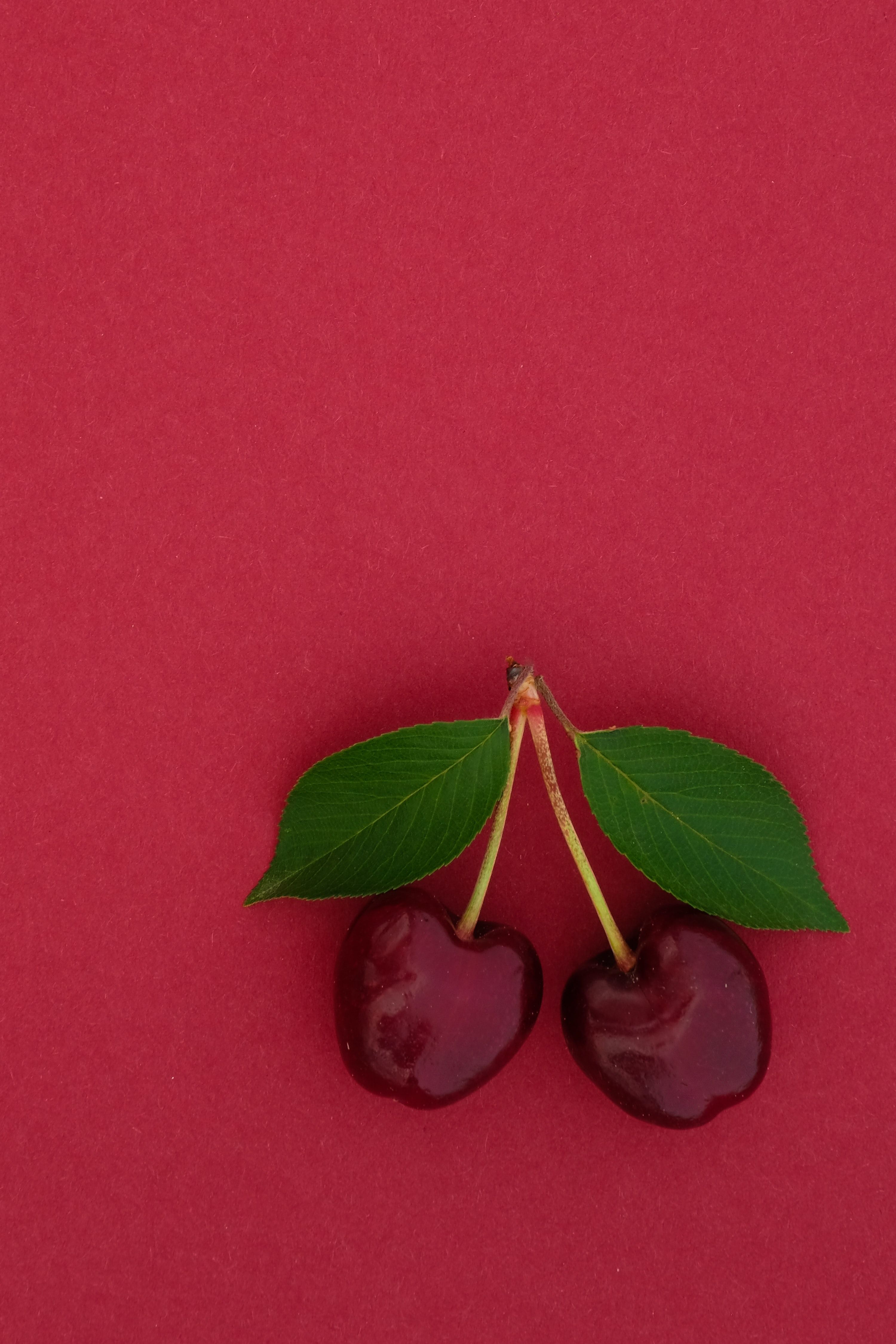 3000x4500 Phone wallpaper: Cherry, Sweet Cherry, Food, Leaves, Berry 59351