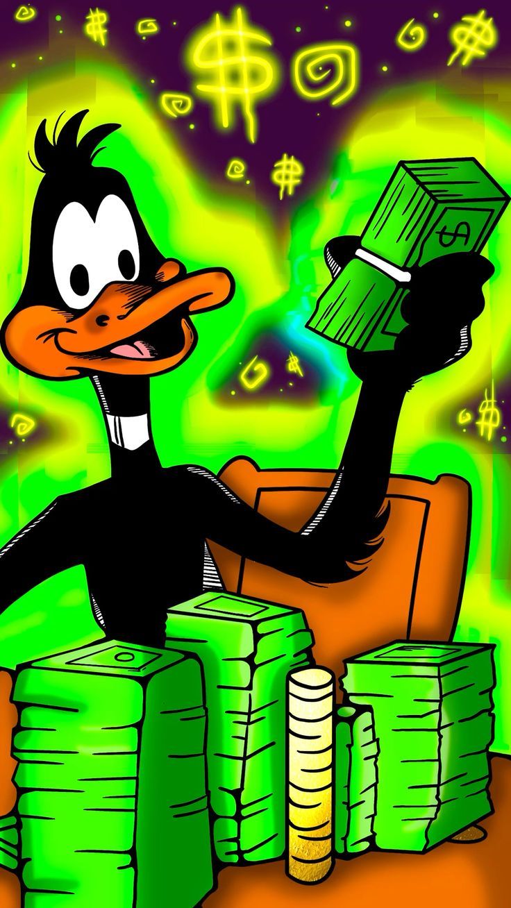 736x1308 Daffy got dollars and art