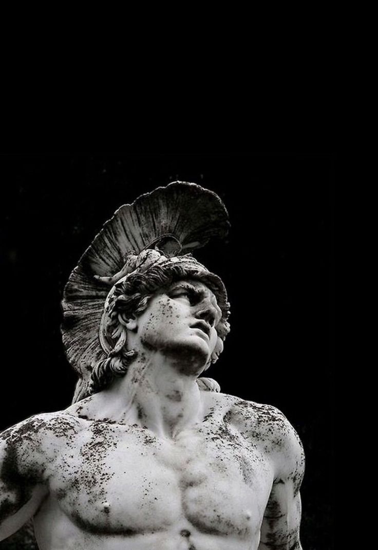 736x1070 Roman Statue Wallpaper