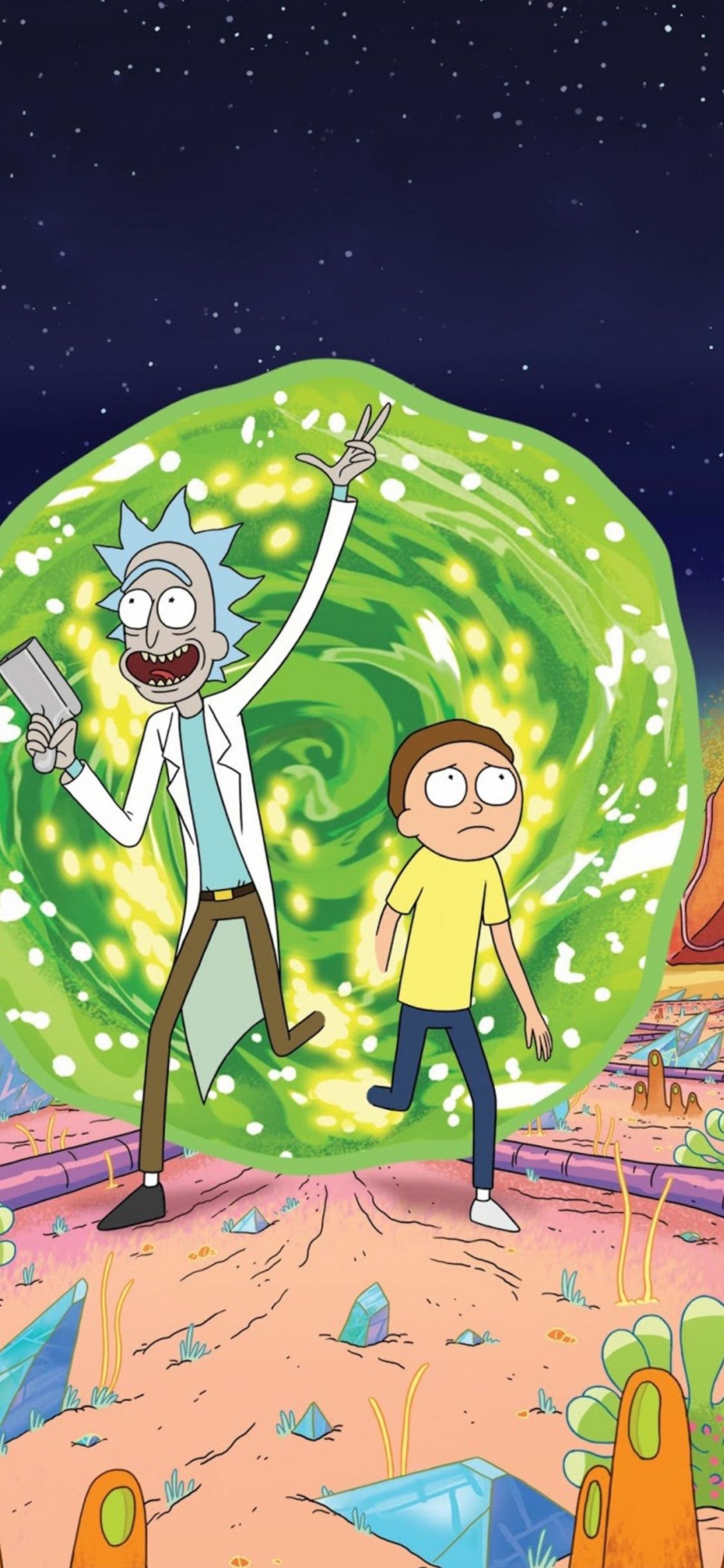 1125x2436 Morty Smith Wallpaper for IPhone X / XS [Super Retina HD]