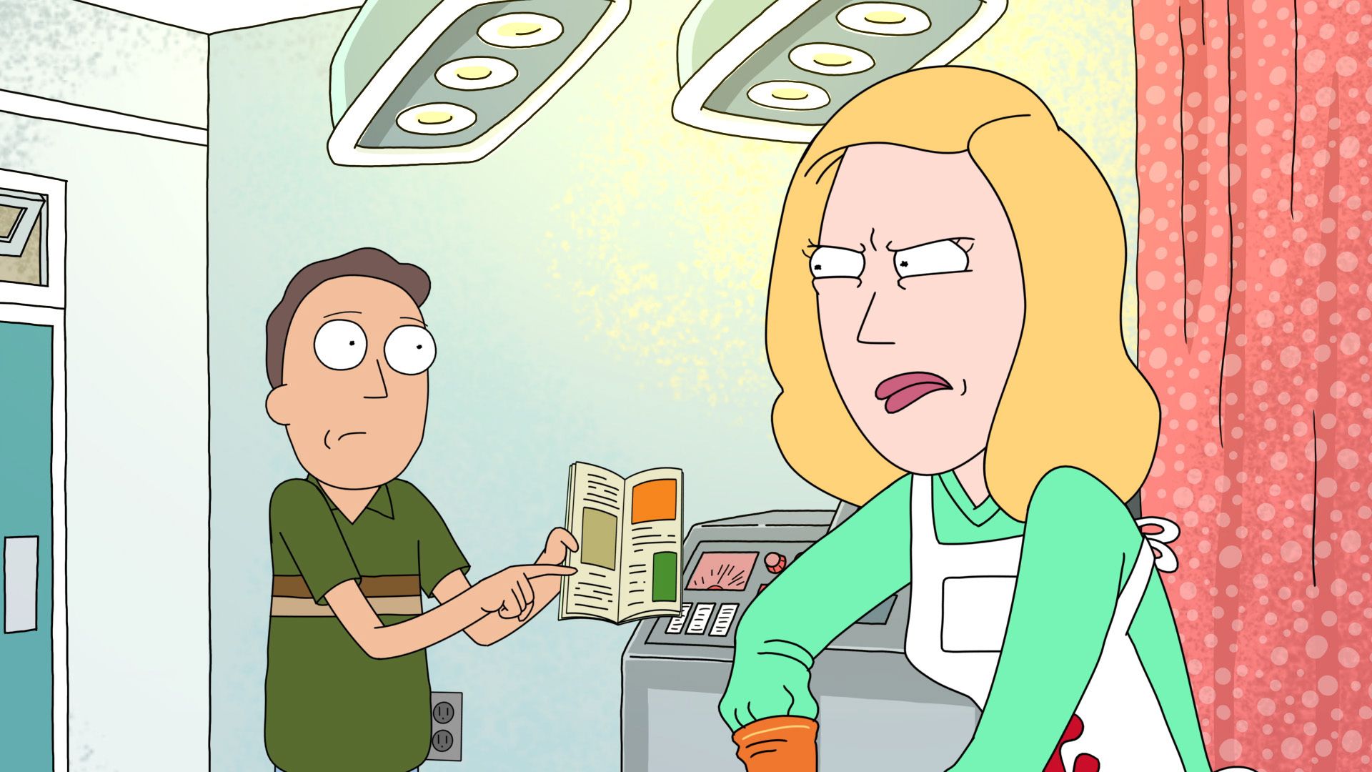 1920x1080 Rick and Morty (TV Series 2013– ) Chalke as Beth Smith, Beth, Space Beth