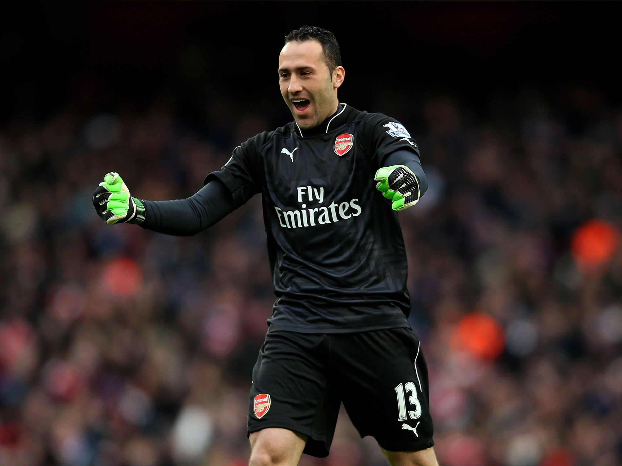 2048x1536 David Ospina warns Wojciech Szczesny he won't give up the Arsenal goalkeeper shirt easily