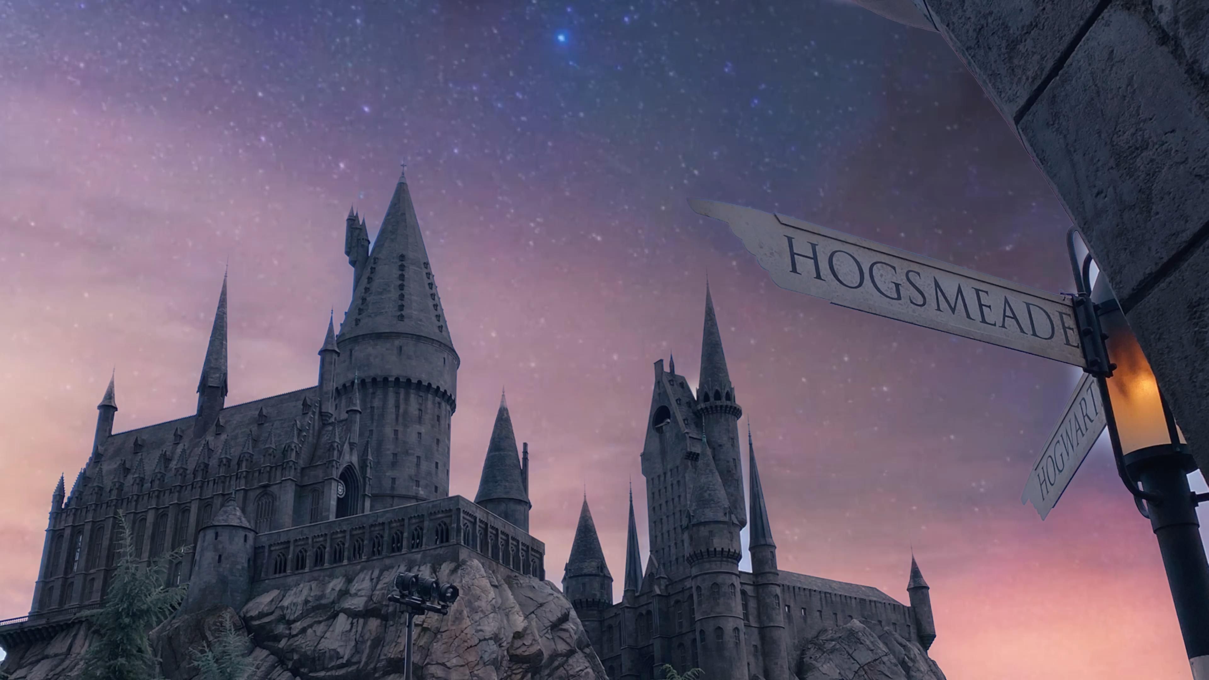 3840x2160 Hogwarts Castle Wallpaper